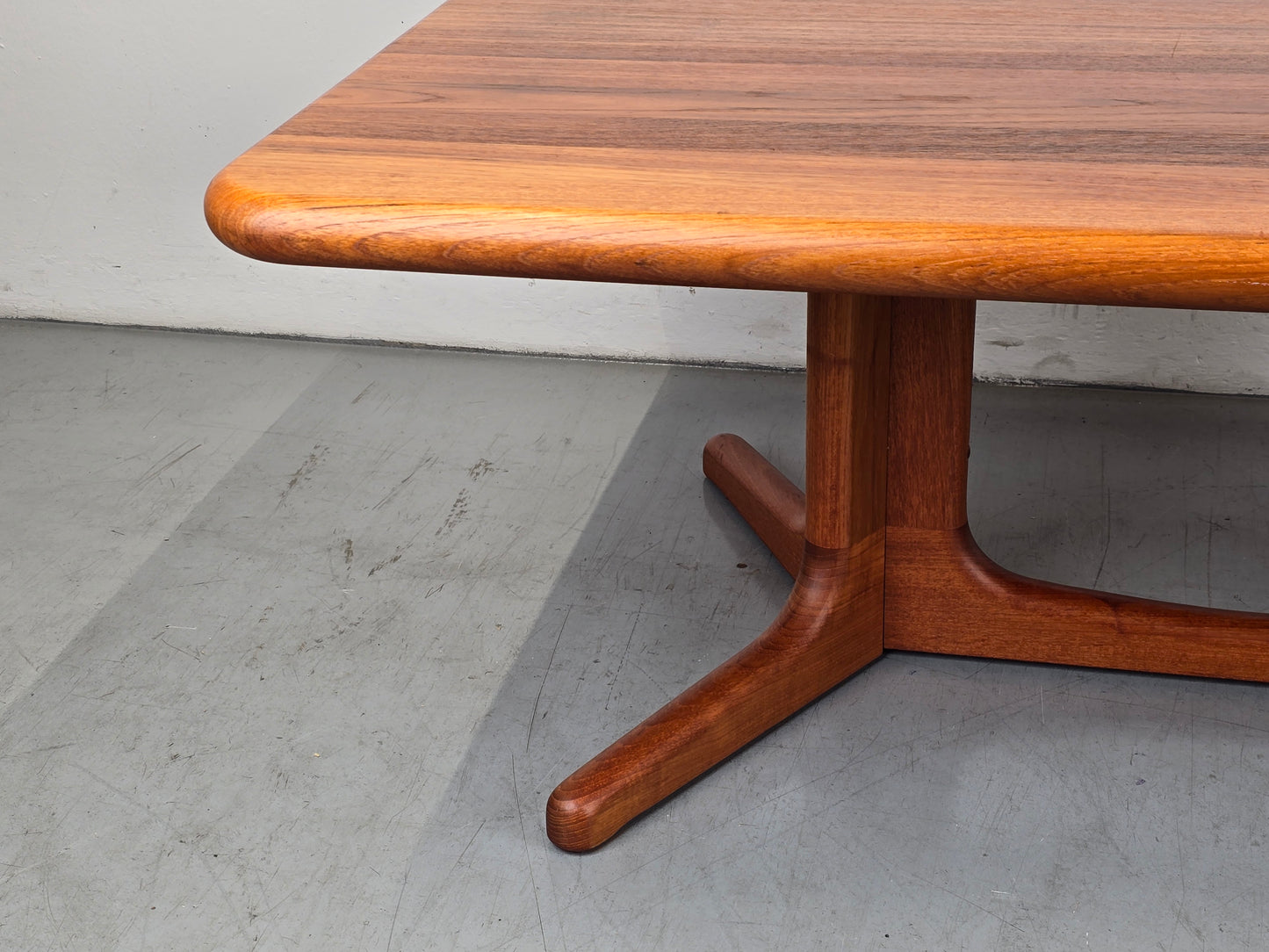 GLOSTRUP denmark vintage couchtisch tisch wohnzimmer holz vollholz sofa