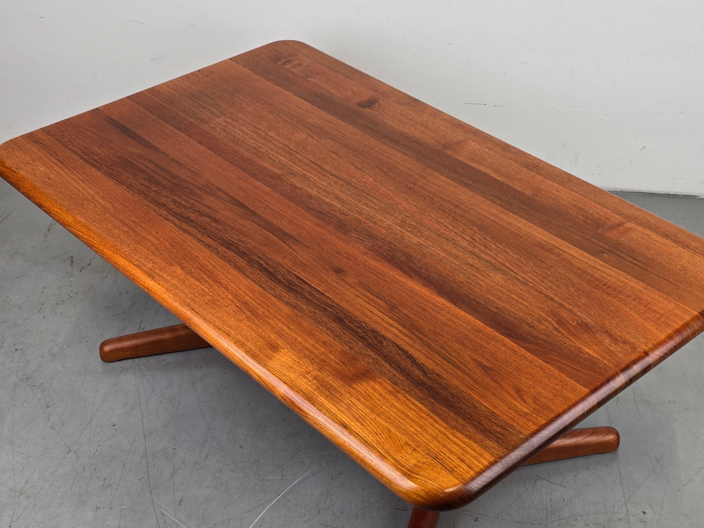 GLOSTRUP denmark vintage couchtisch tisch wohnzimmer holz vollholz sofa