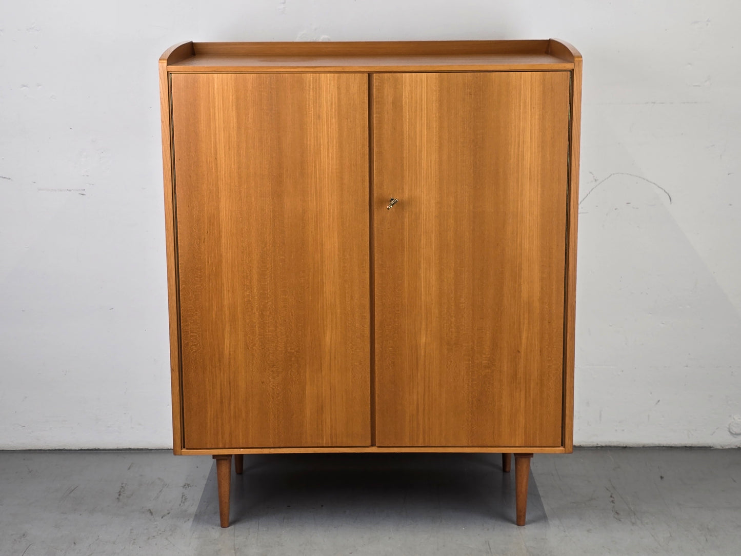 VINTAGE KOMMODE rüster holz kleider schrank 1960er retro ddr ablage