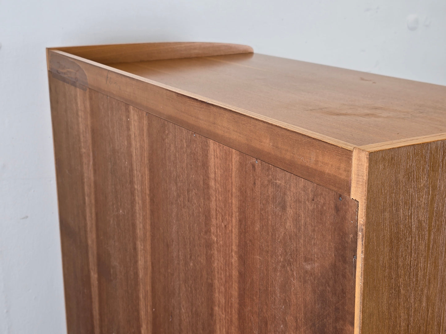 VINTAGE KOMMODE rüster holz kleider schrank 1960er retro ddr ablage