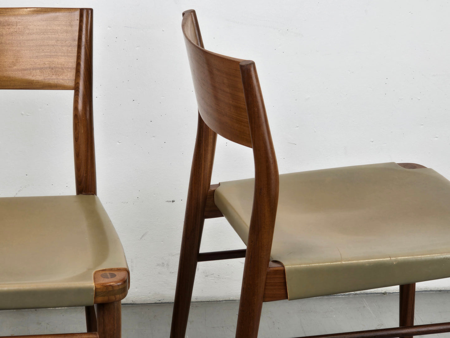 GEORG LEOWALD STUHL stühle esszimmer küche vintage teak esstisch mid century