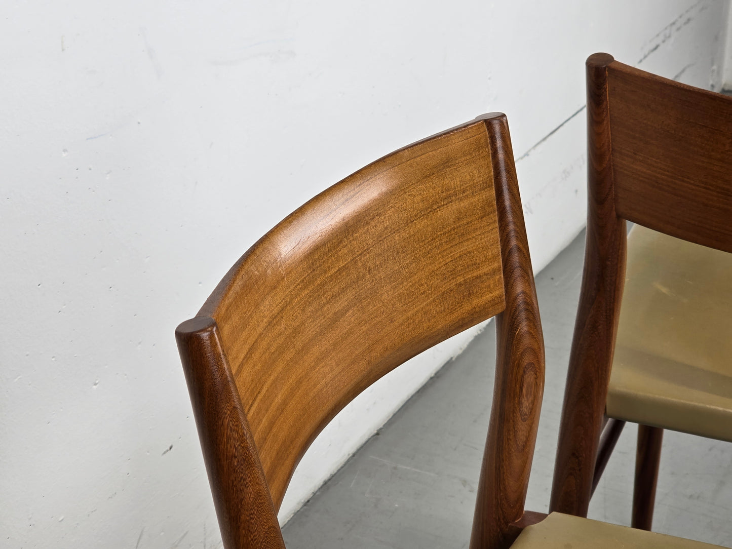GEORG LEOWALD STUHL stühle esszimmer küche vintage teak esstisch mid century