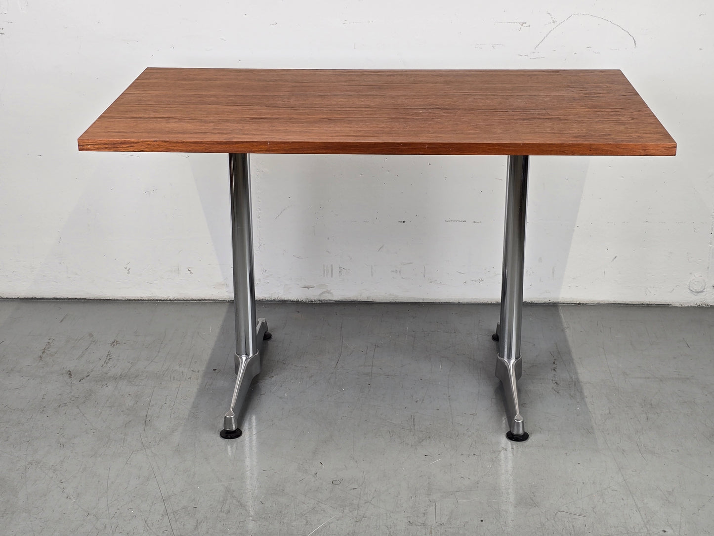 MID CENTURY TISCH esstisch küche schreibtisch teak vintage bistro 1960s