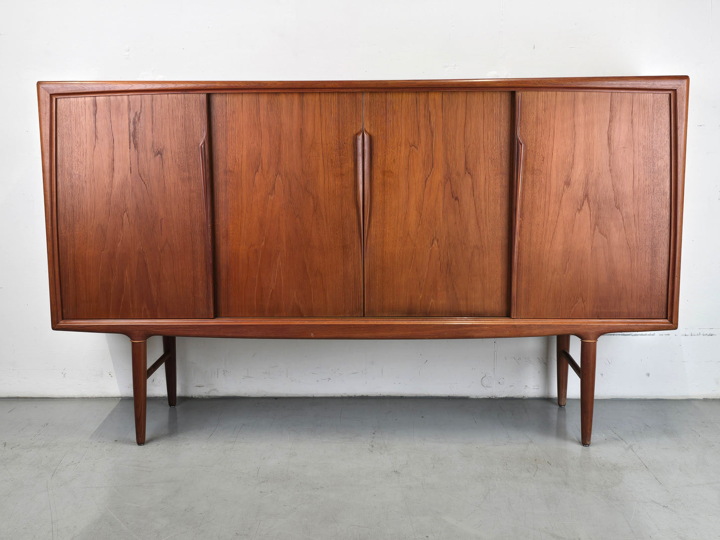 GUNNI OMANN SIDEBOARD highboard board teak dänemark vintage mid century