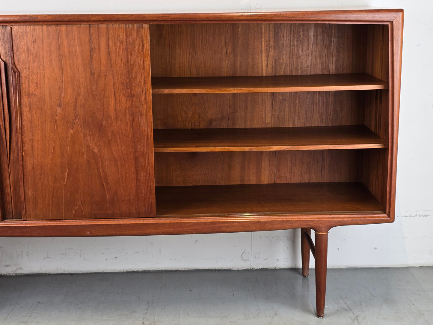 GUNNI OMANN SIDEBOARD highboard board teak dänemark vintage mid century