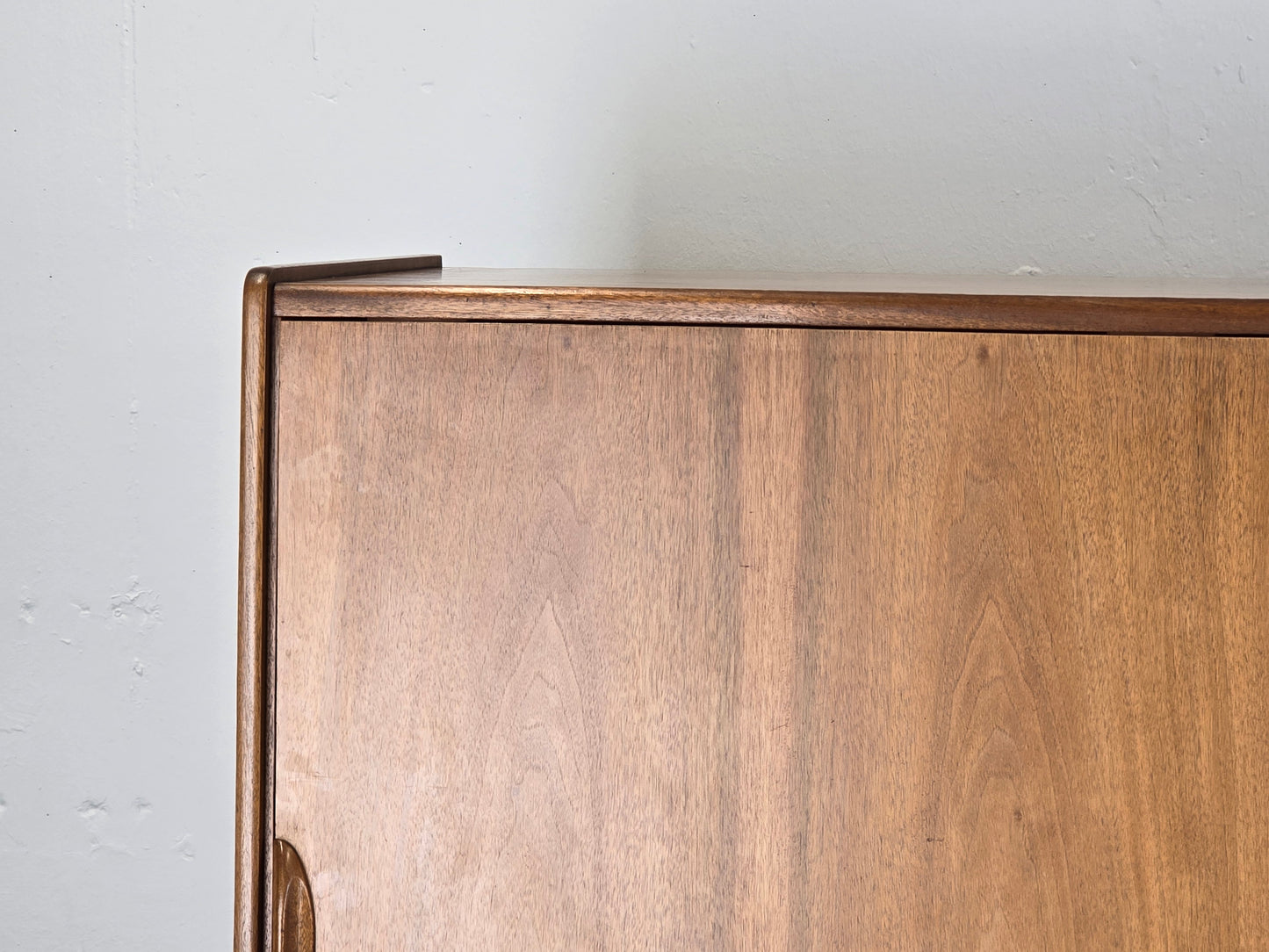 BEHR HIGHBOARD sideboard holz vintage schrank mid century schubladen schiebetüren ebw erwin behr wendlingen