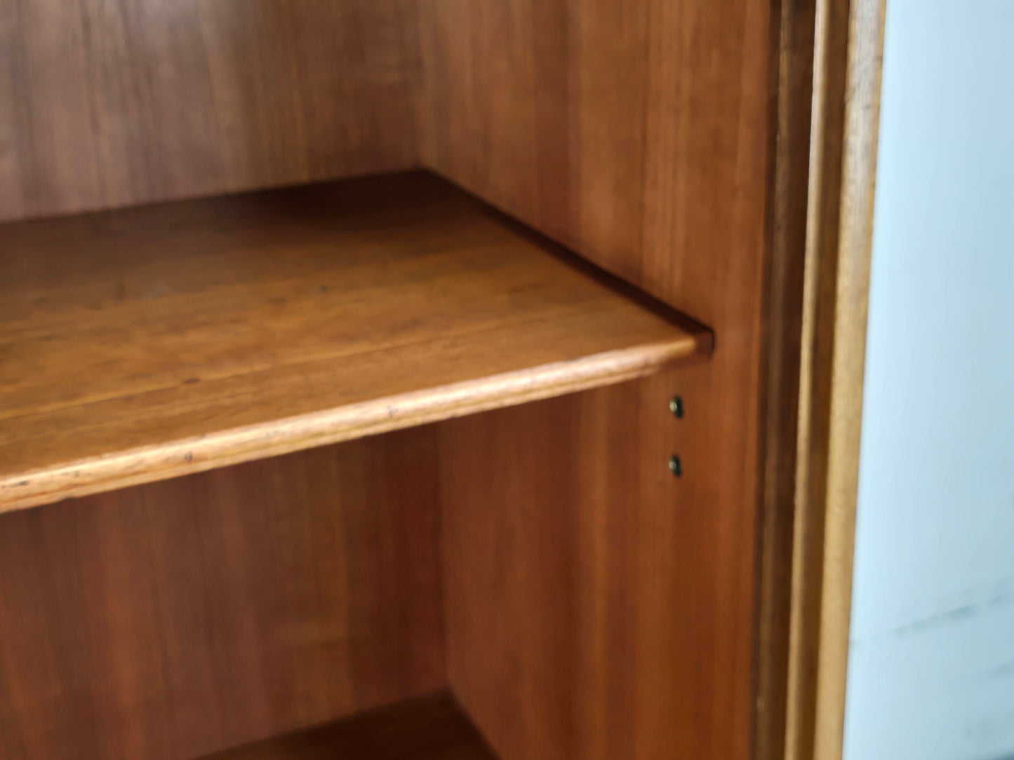 BEHR HIGHBOARD sideboard holz vintage schrank mid century schubladen schiebetüren ebw erwin behr wendlingen