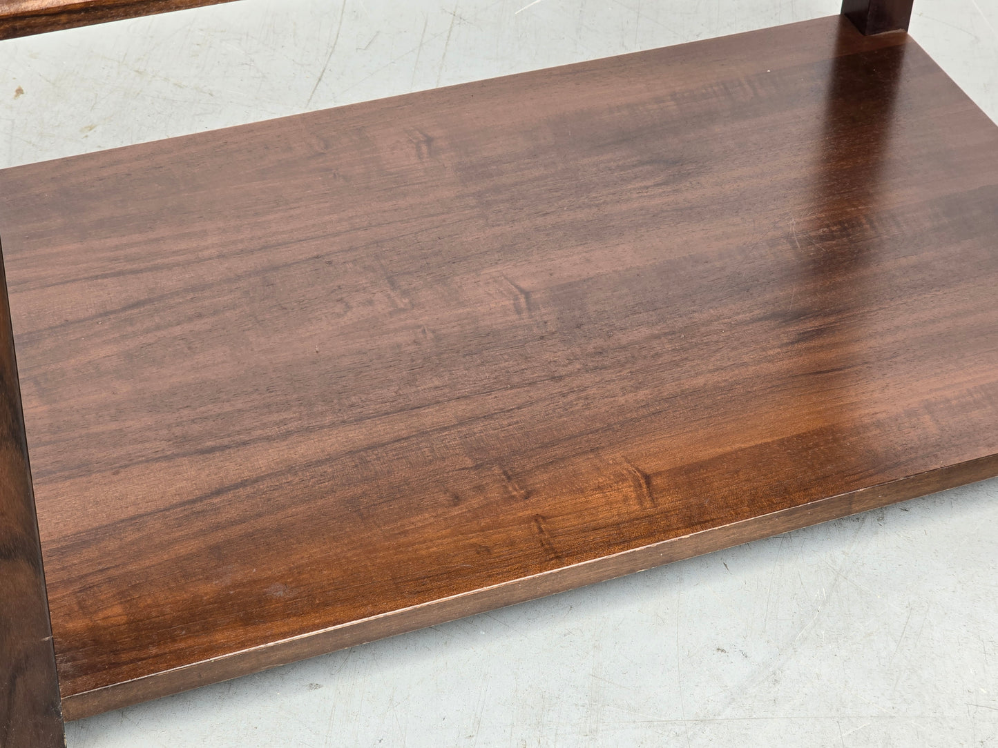VINTAGE NUSSBAUM TV BOARD couchtisch serviertisch tisch regal holz antik