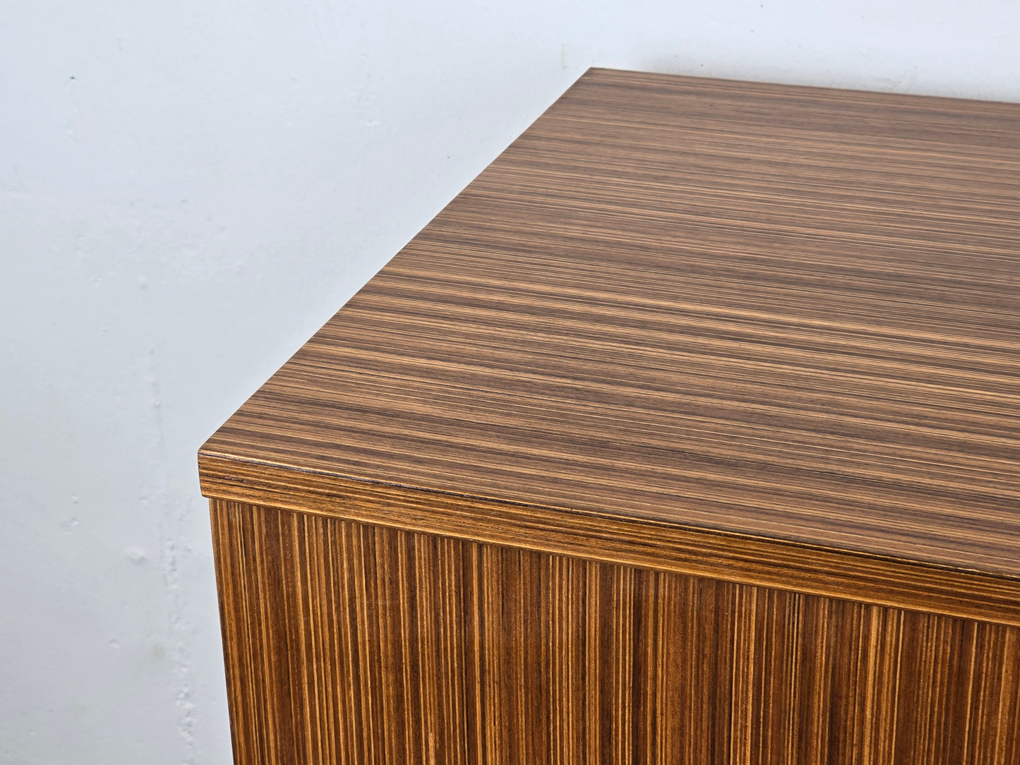 ZEBRANO SIDEBOARD tv board kommode holz vintage mid century 1960er