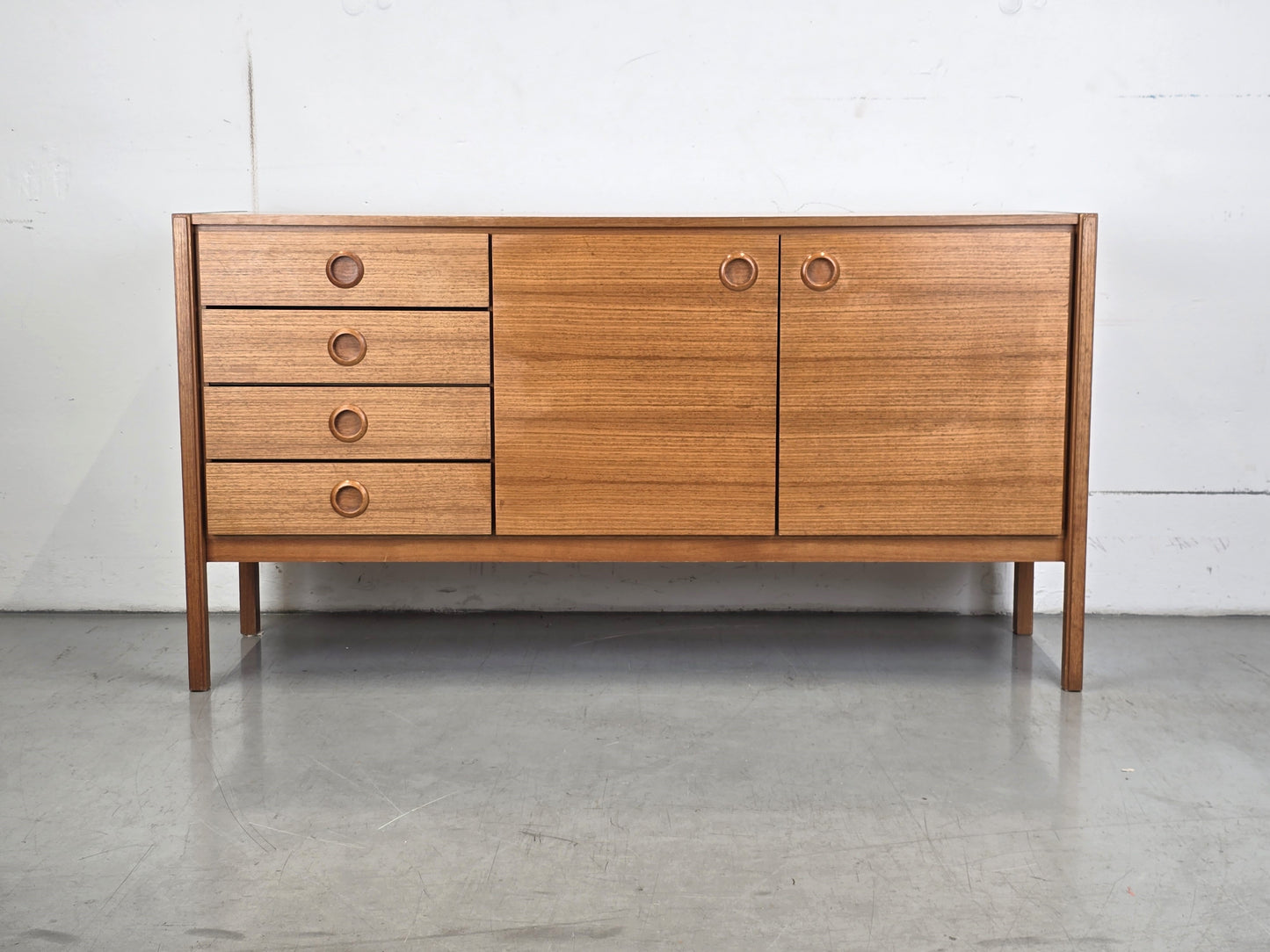 DÄNISCH TEAK SIDEBOARD kommode holz vintage tv board dänemark