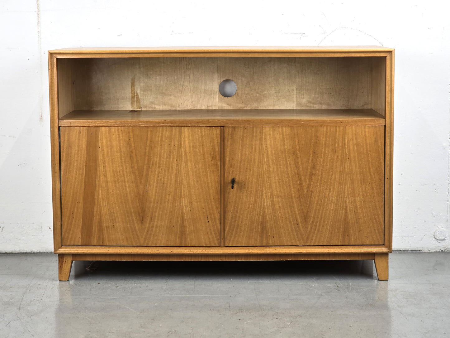 MUSTERRING SIDEBOARD kommode rüster vintage hifi 1960er board tv 60s