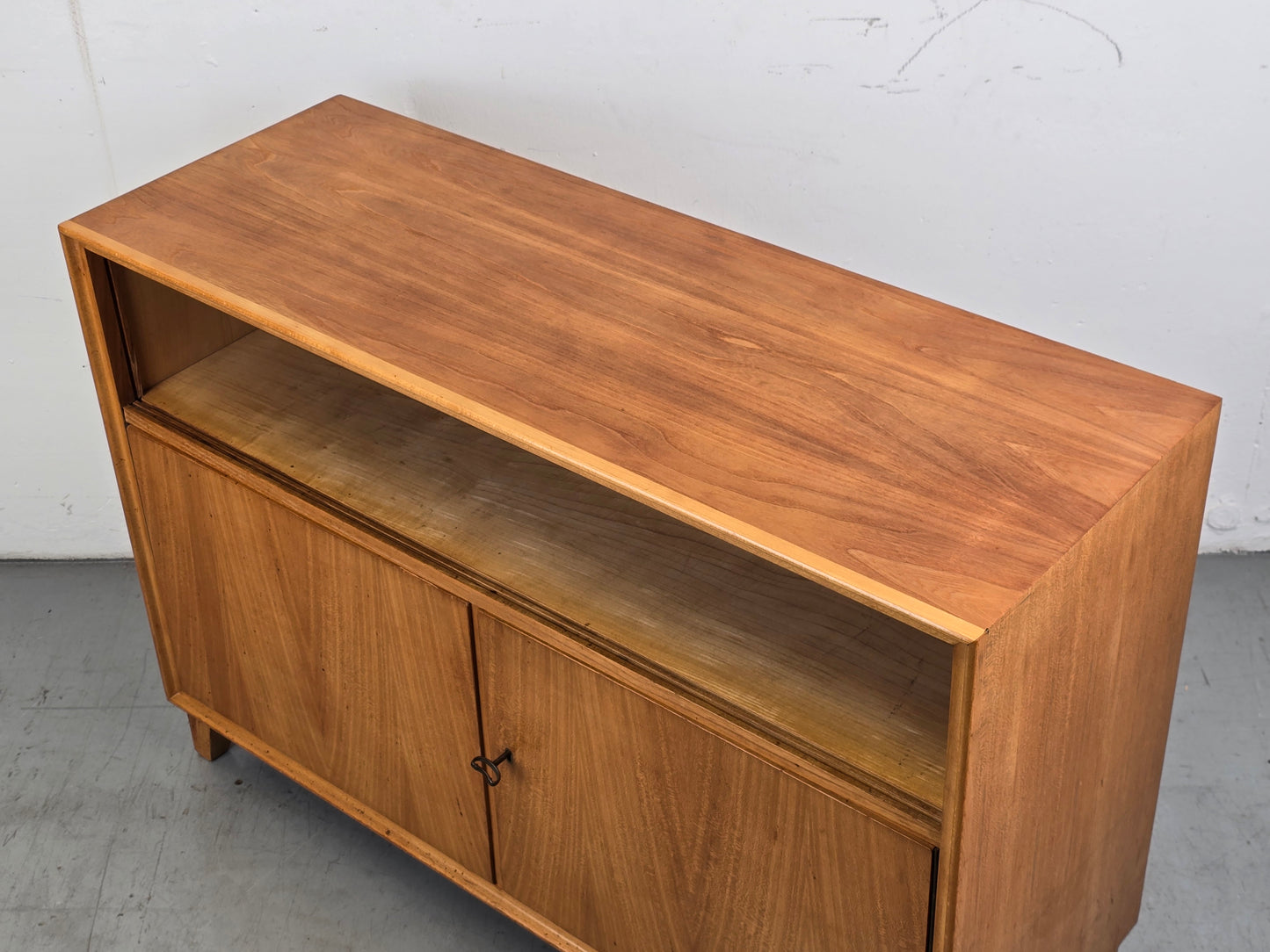 MUSTERRING SIDEBOARD kommode rüster vintage hifi 1960er board tv 60s