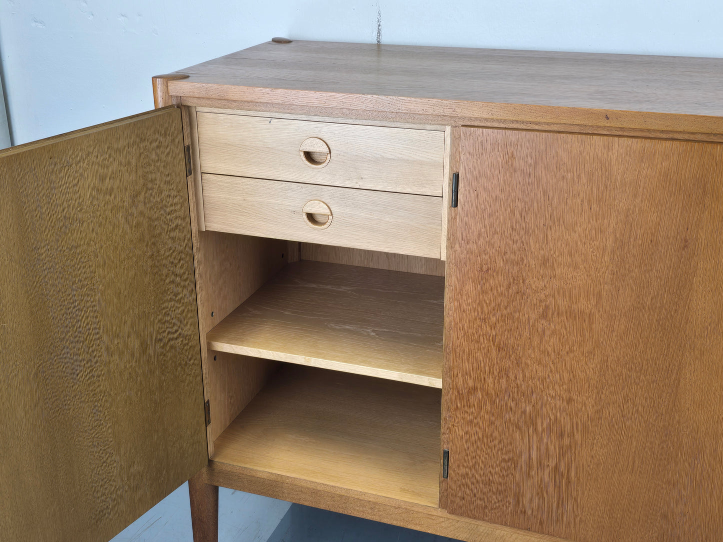DÄNISCH SIDEBOARD eiche kommode highboard schrank vintage 1960er