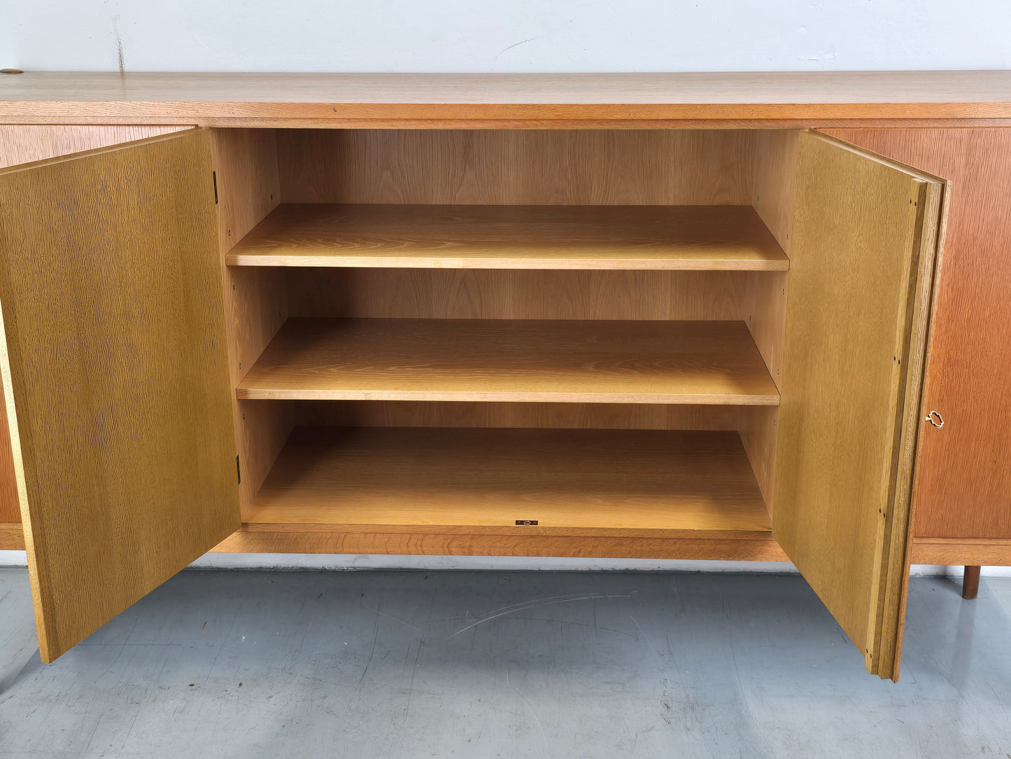 DÄNISCH SIDEBOARD eiche kommode highboard schrank vintage 1960er
