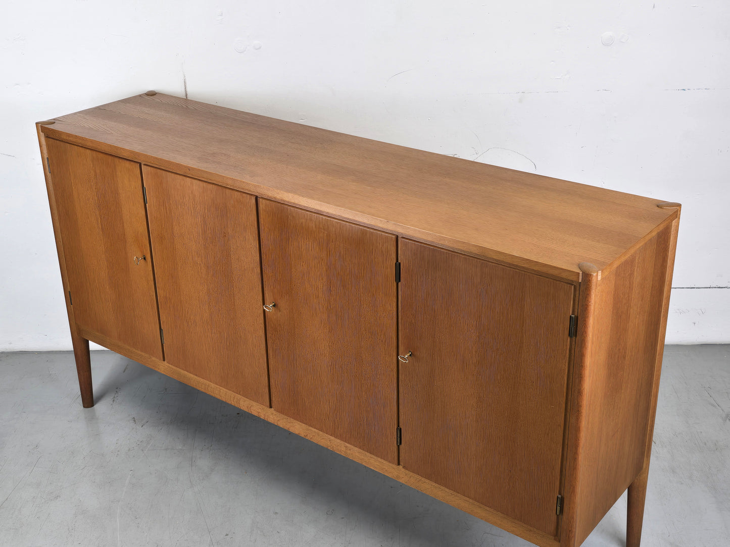 DÄNISCH SIDEBOARD eiche kommode highboard schrank vintage 1960er