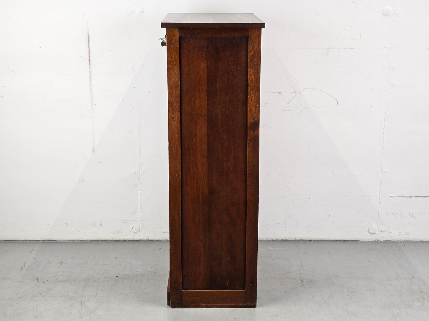 ROLLADEN SCHRANK antik vintage akten büro art deco rolltüren kommode holz