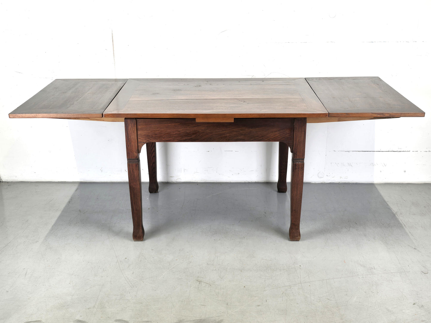 ANTIK EICHE TISCH esstisch küche schreibtisch vollholz vintage ausziehbar
