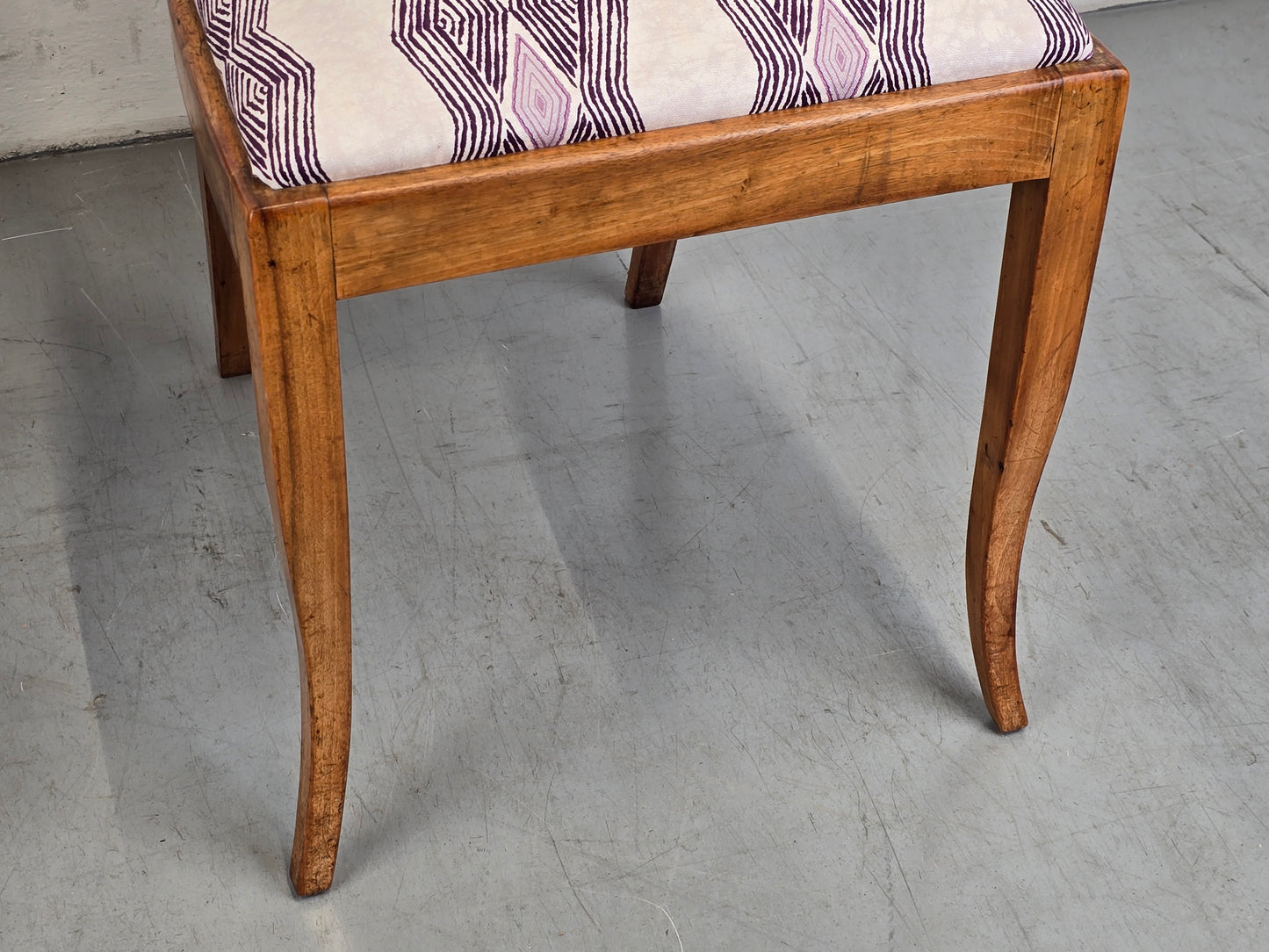 BIEDERMEIER STÜHLE stuhl muster bezug holz antik vintage esszimmer küche