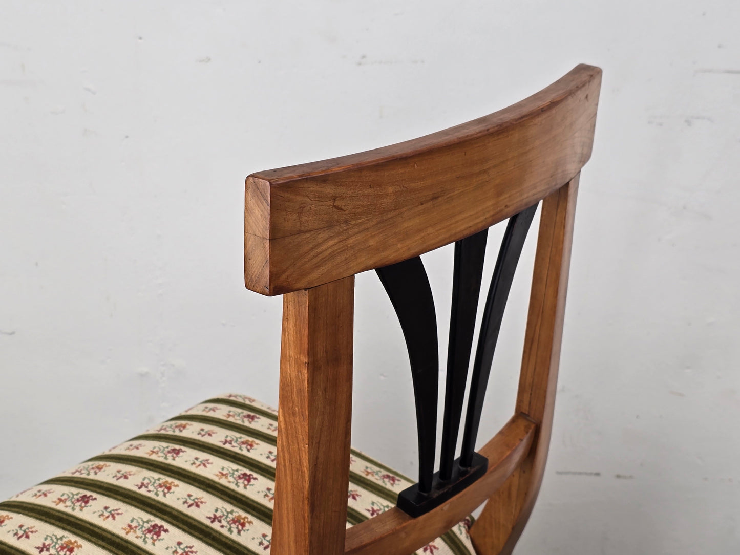 BIEDERMEIER STÜHLE stuhl muster bezug holz antik vintage esszimmer küche
