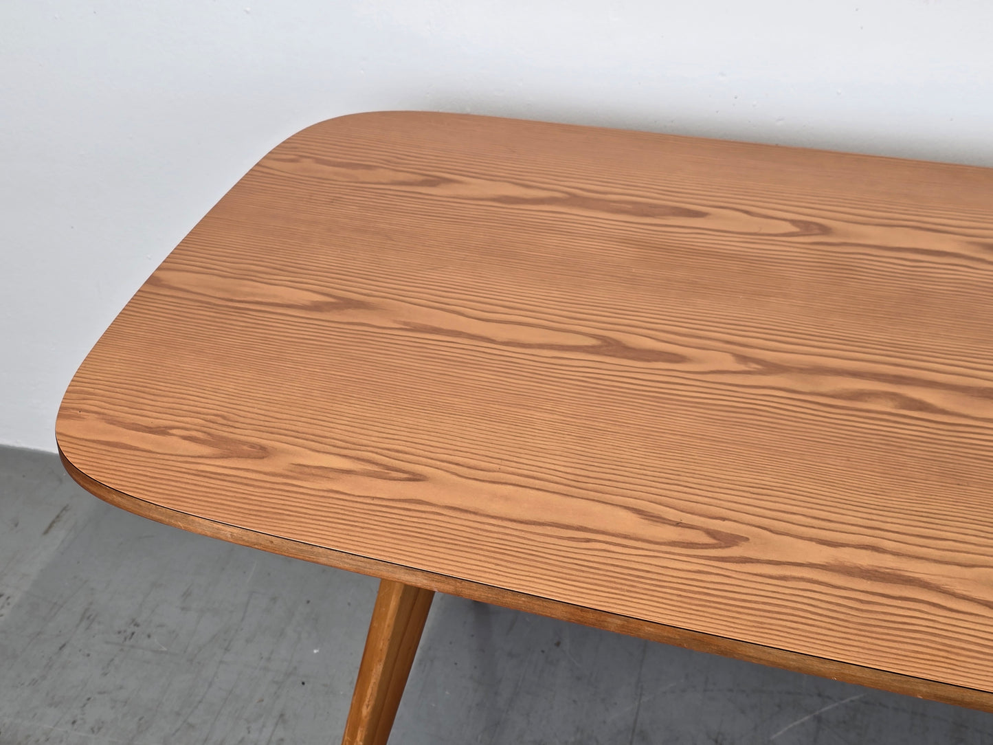 MID CENTURY COUCHTISCH esstisch sofa wohnzimmer tisch vintage holz beistelltisch