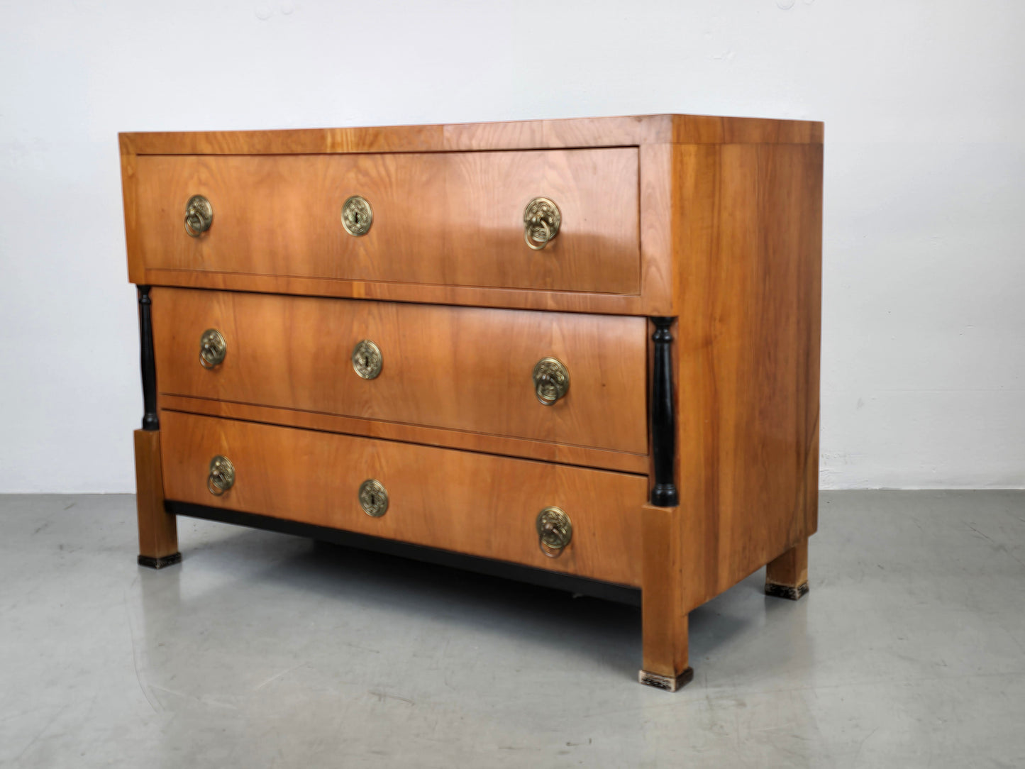 BIEDERMEIER SCHUBLADEN KOMMODE holz vintage antik schlafzimmer kleider