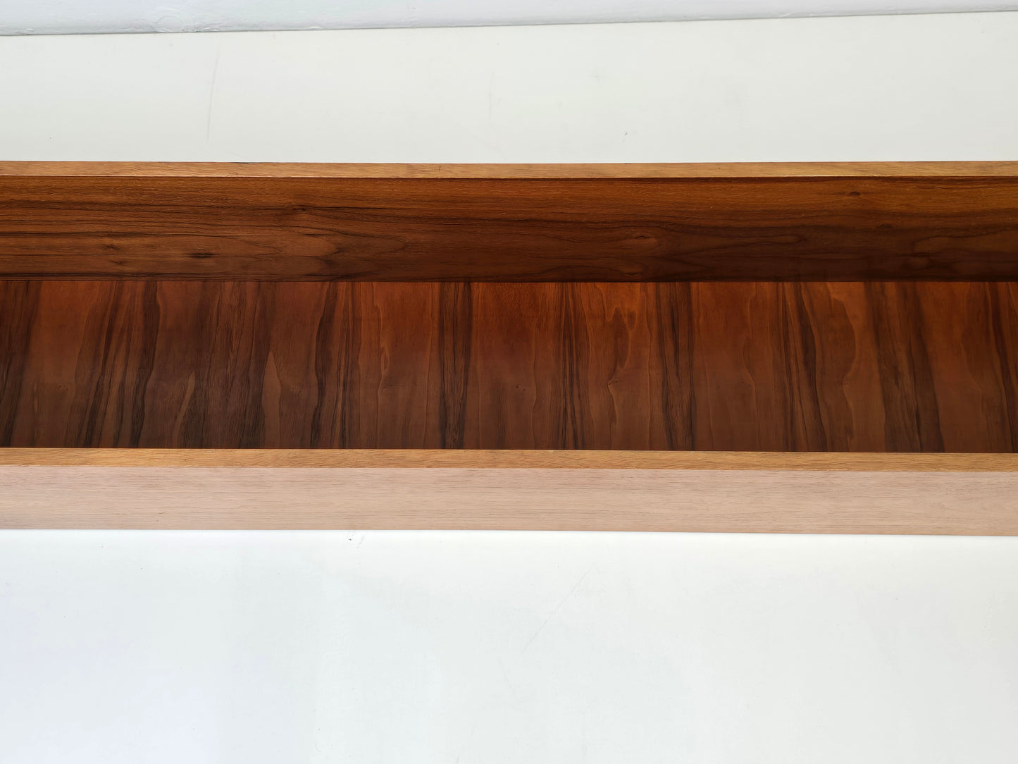 VINTAGE WANDREGAL regal holz nussbaum mid century bücher string