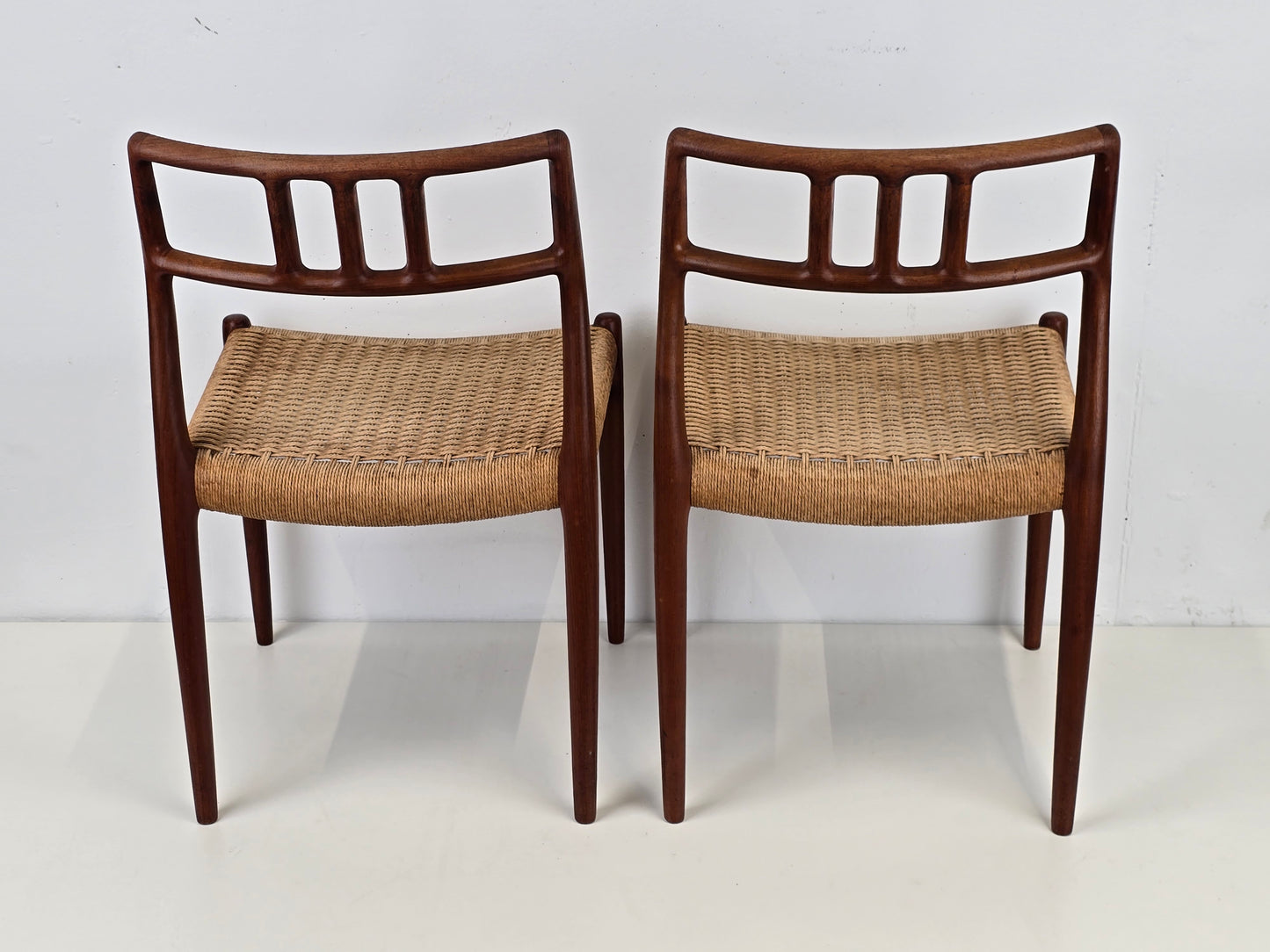 6 NIELS O MOLLER TEAK STUHL holz stühle esszimmer esstisch küche designer