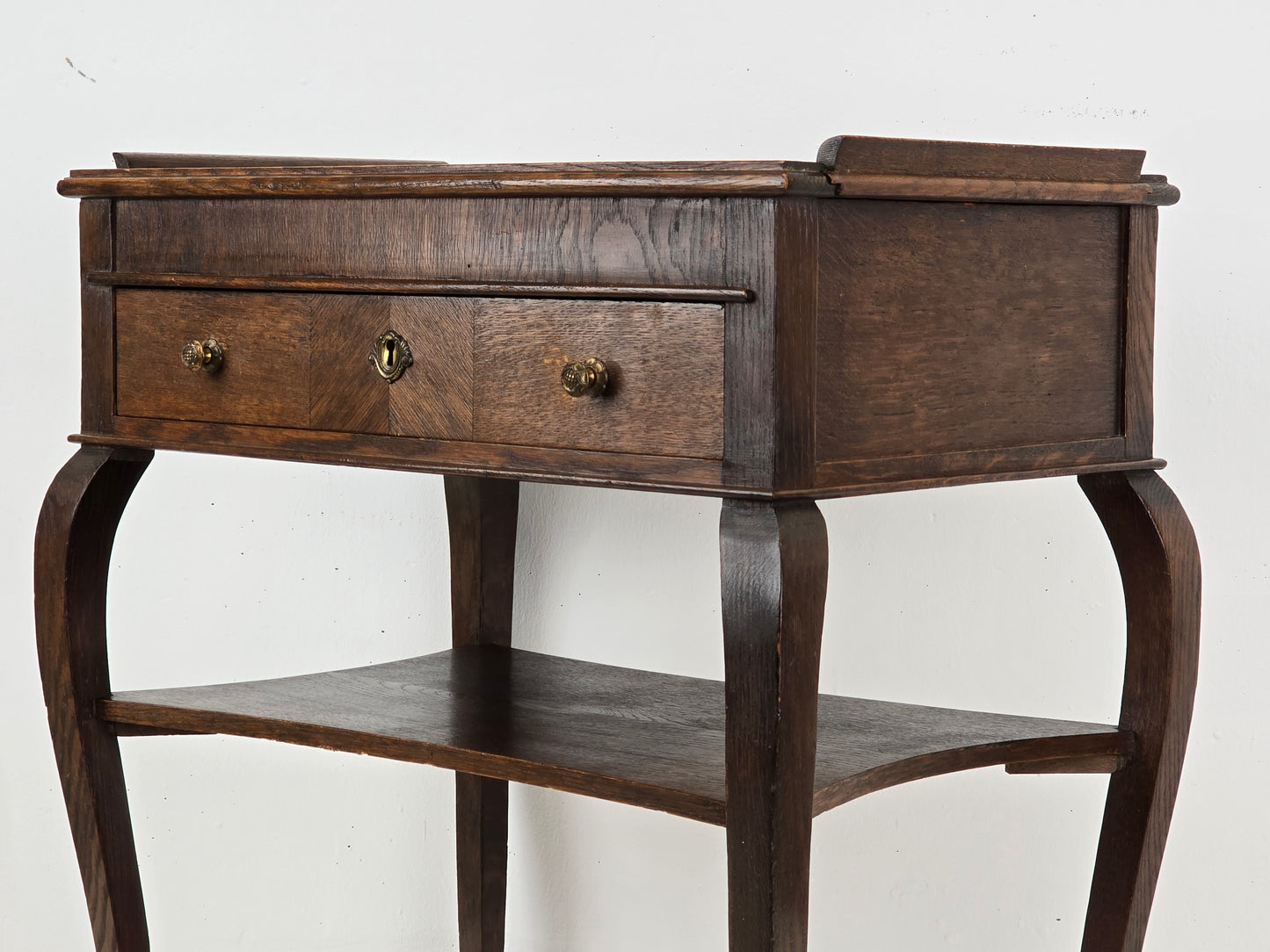 ANTIK KOMMODE holz ablage vintage tisch nachttisch flur eiche