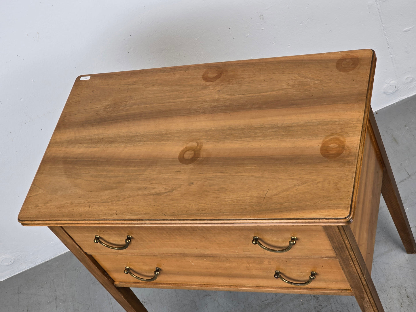 VINTAGE ABLAGE flur kommode nussbaum nachttisch 50er 60er holz
