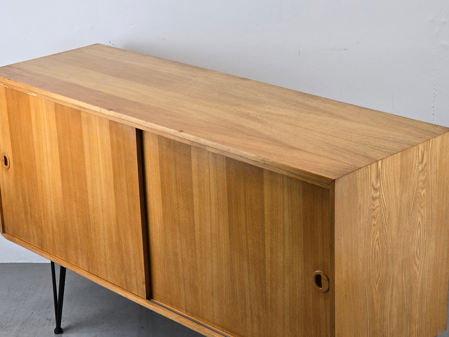 MUSTERRING SIDEBOARD vintage kommode tv board low holz rüster mid century