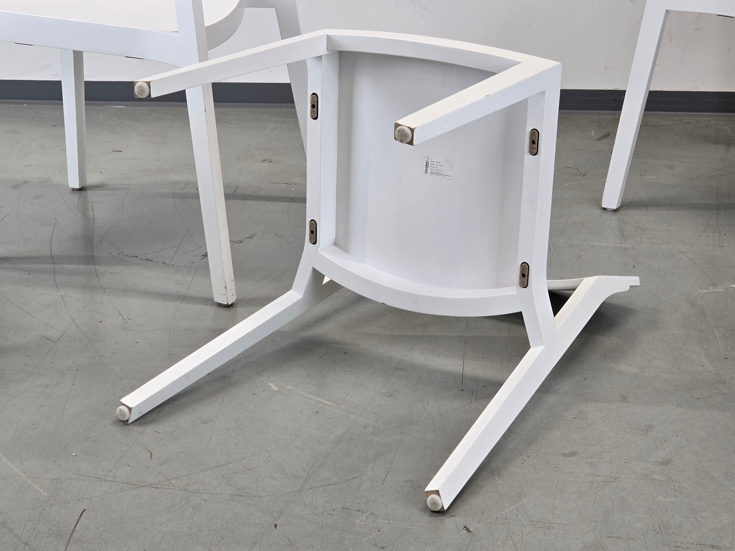 THIS WEBER STUHL stühle stapelbar holz stapelstühle weiß vintage dietiker