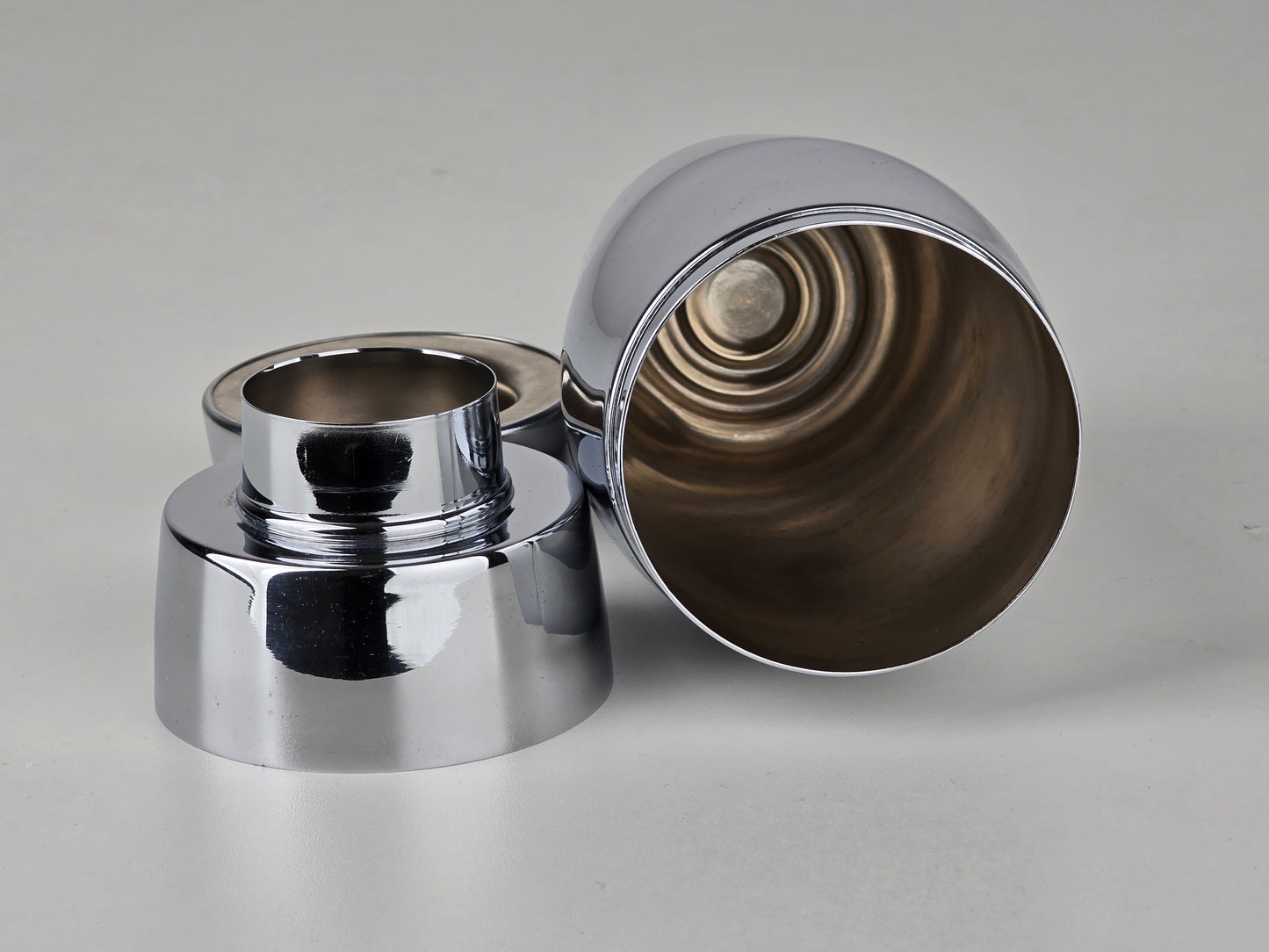 SYLVIA STAVE alfra alessi Shaker Bomb Italy Vintage Design Edelstahl