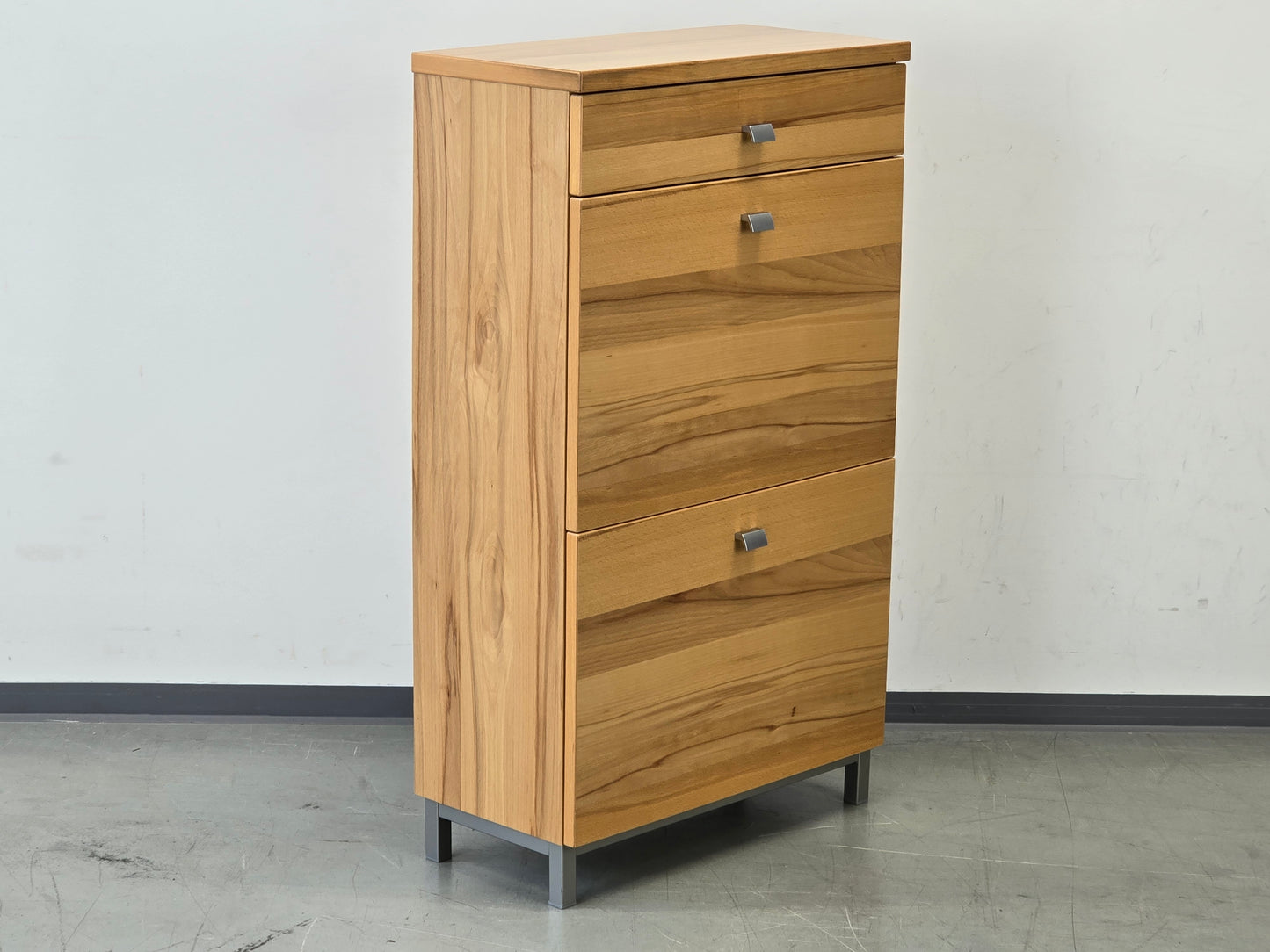 WILDBUCHE SCHUHSCHRANK Kommode Holz Schuhkipper Flur Design