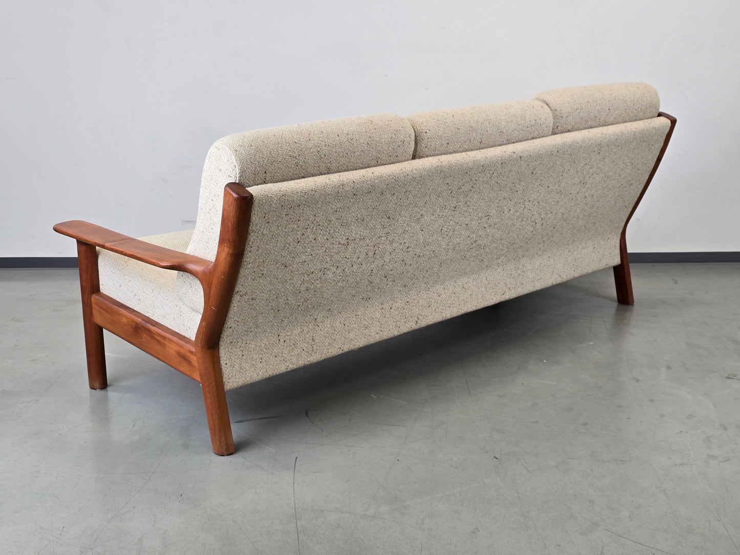 JUUL KRISTENSEN danish design Teak Sofa Glostrup Mid Century Vintage 60er 3-Sitzer