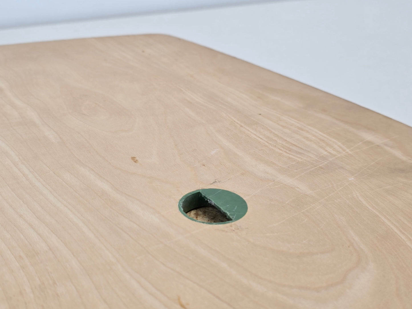 VINTAGE SPIEGEL Nussbaum Mid Century Wandspiegel 60er 70er Modernist Design