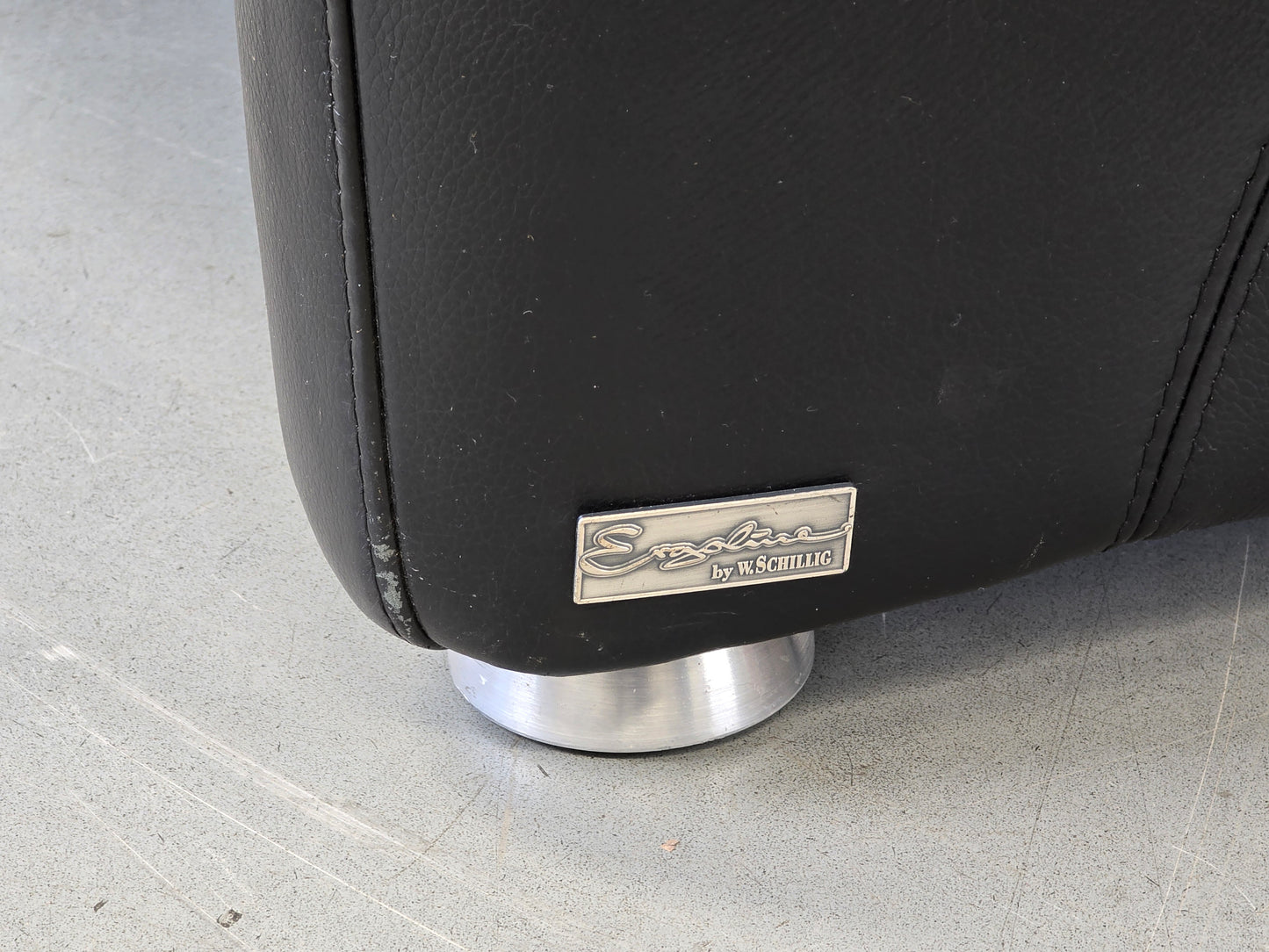 W.SCHILLIG SESSEL Leder Schwarz Relaxsessel Ergoline Fernsehsessel Design