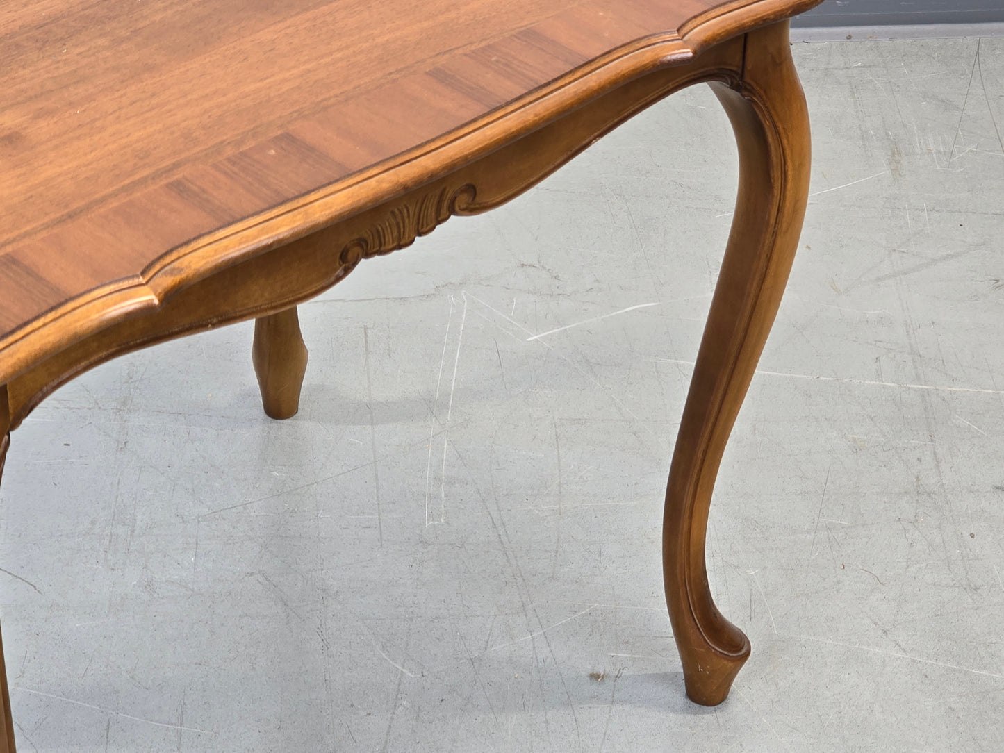 VINTAGE BEISTELLTISCH Couchtisch Chippendale Stil Holz Mid Century Retro Antik