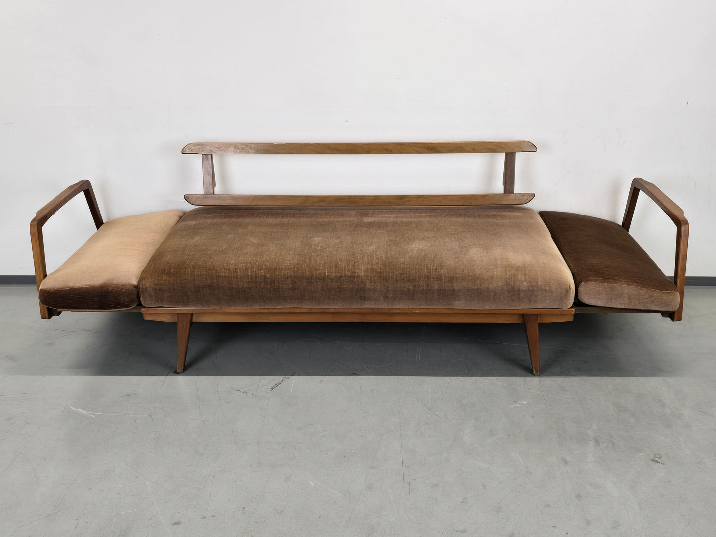 KNOLL ANTIMOTT vintage couch Daybed Sofa Schlafsofa Mid Century Recamiere 60s