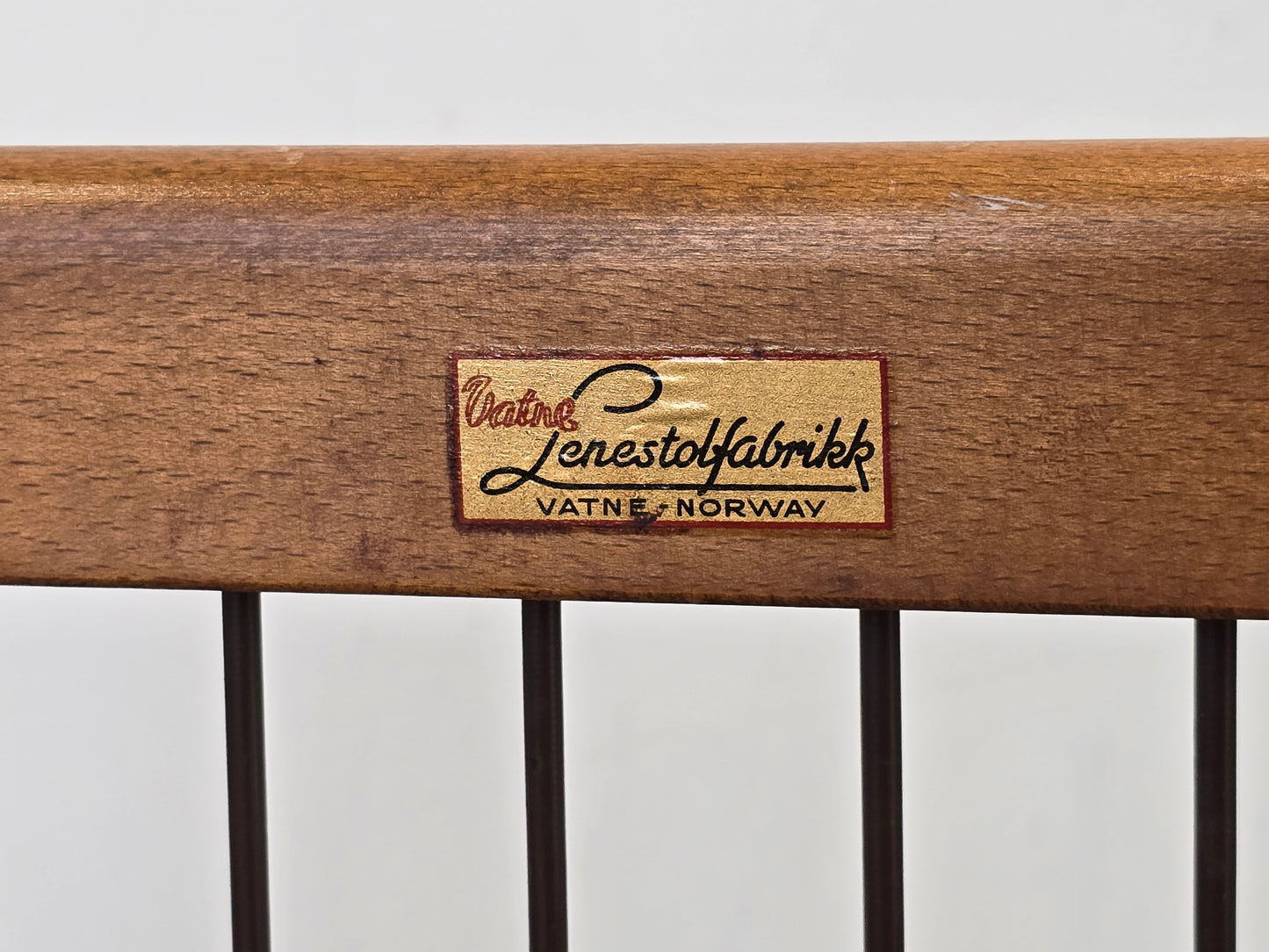 FREDRIK KAYSER Sessel Teak Vatne Møbler Norwegen Lounge Chair Mid Century Modern