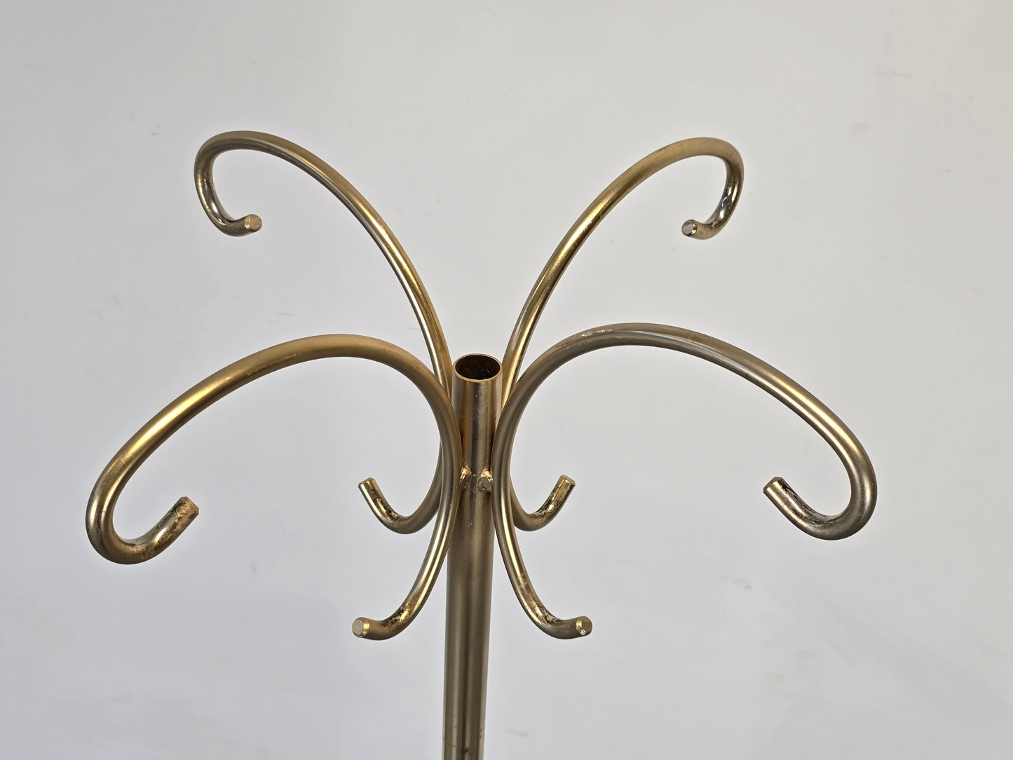 MESSING GARDEROBENSTÄNDER Gold Vintage Garderobe Kleiderständer Boho Hollywood