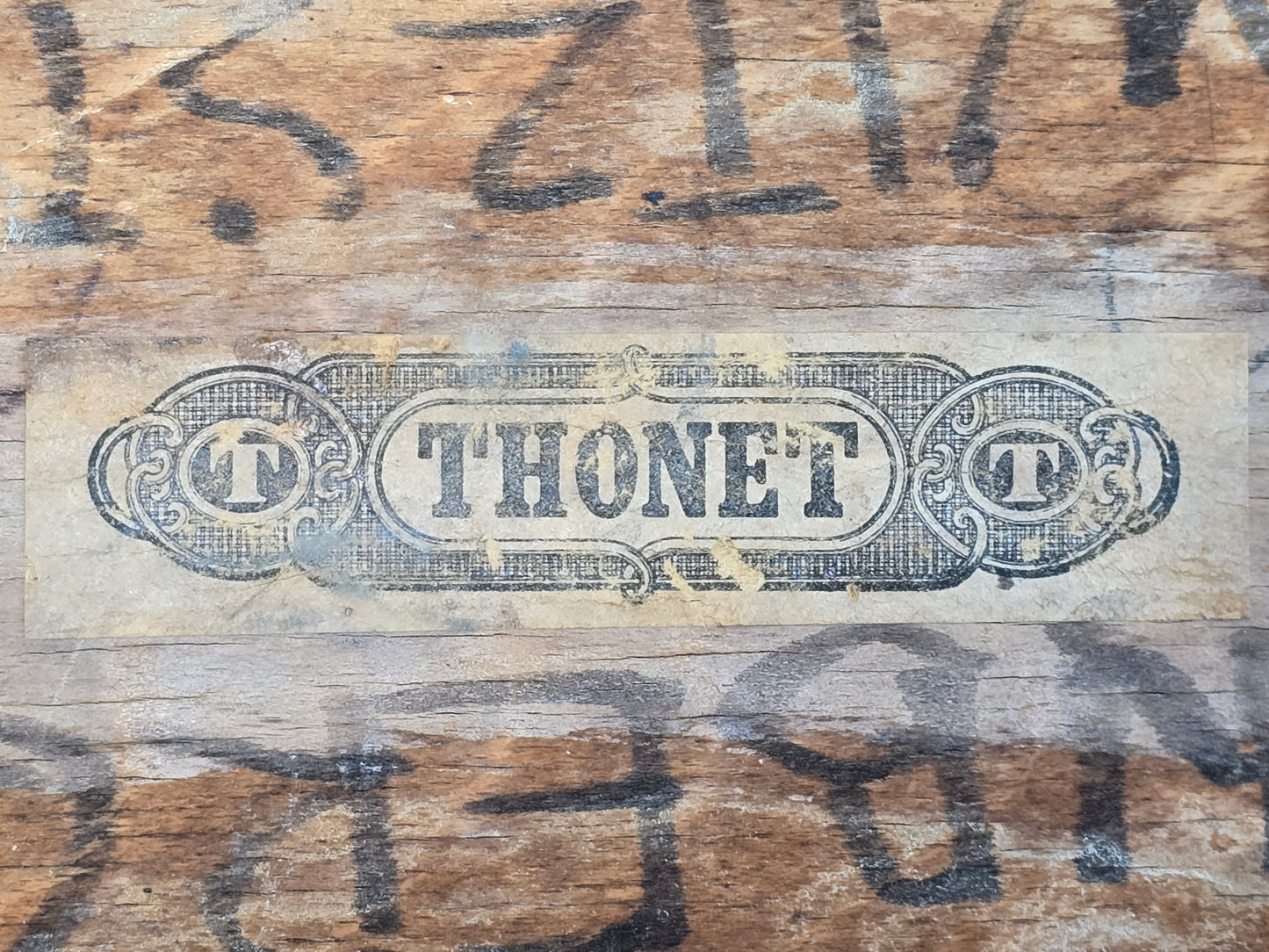 THONET STUHL Vintage Buche Holz Frankfurt Design Klassiker Loft