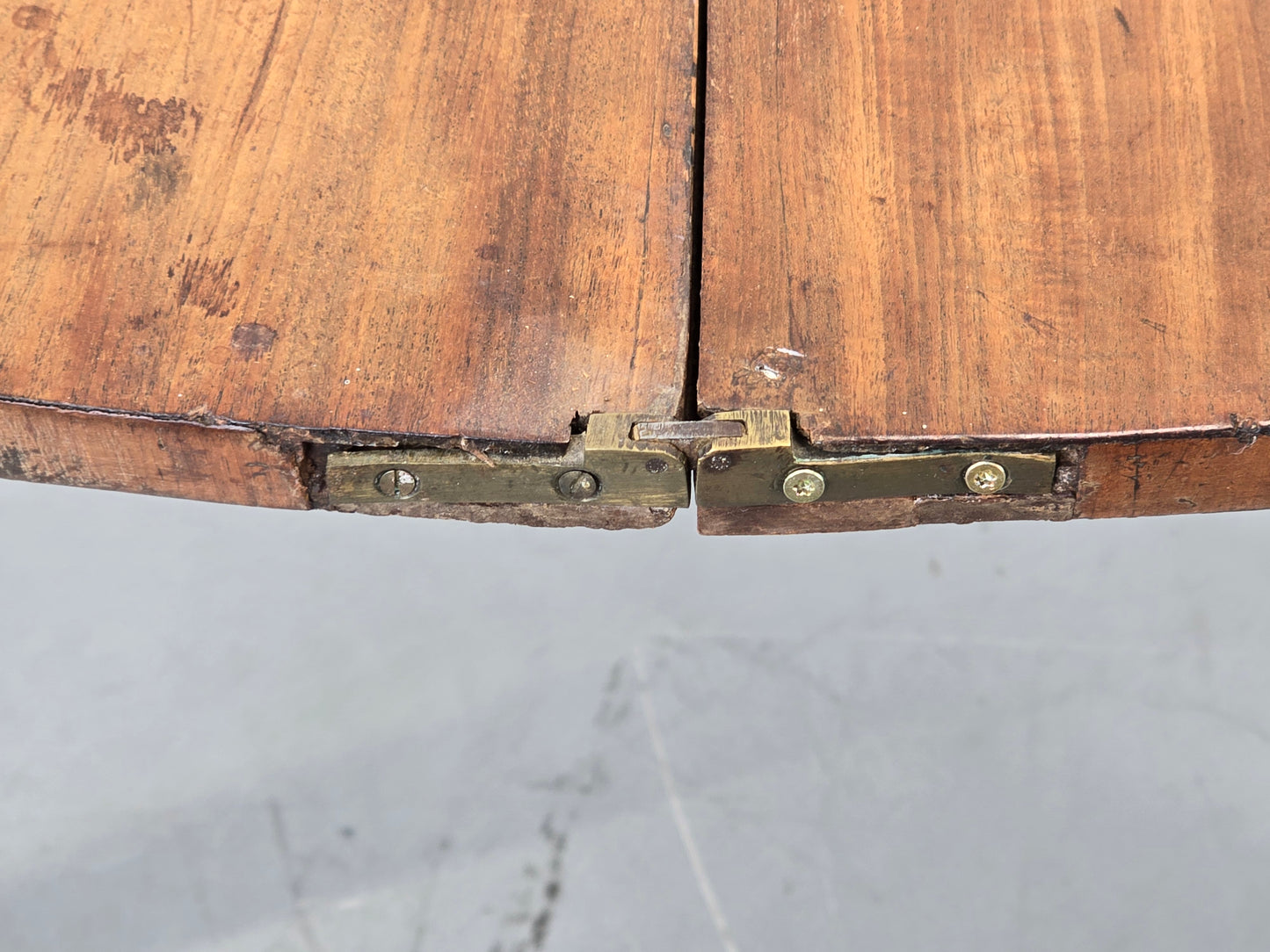 ANTIKER SPIELTISCH Biedermeier Klapptisch Esstisch Nussbaum Holz Rarität