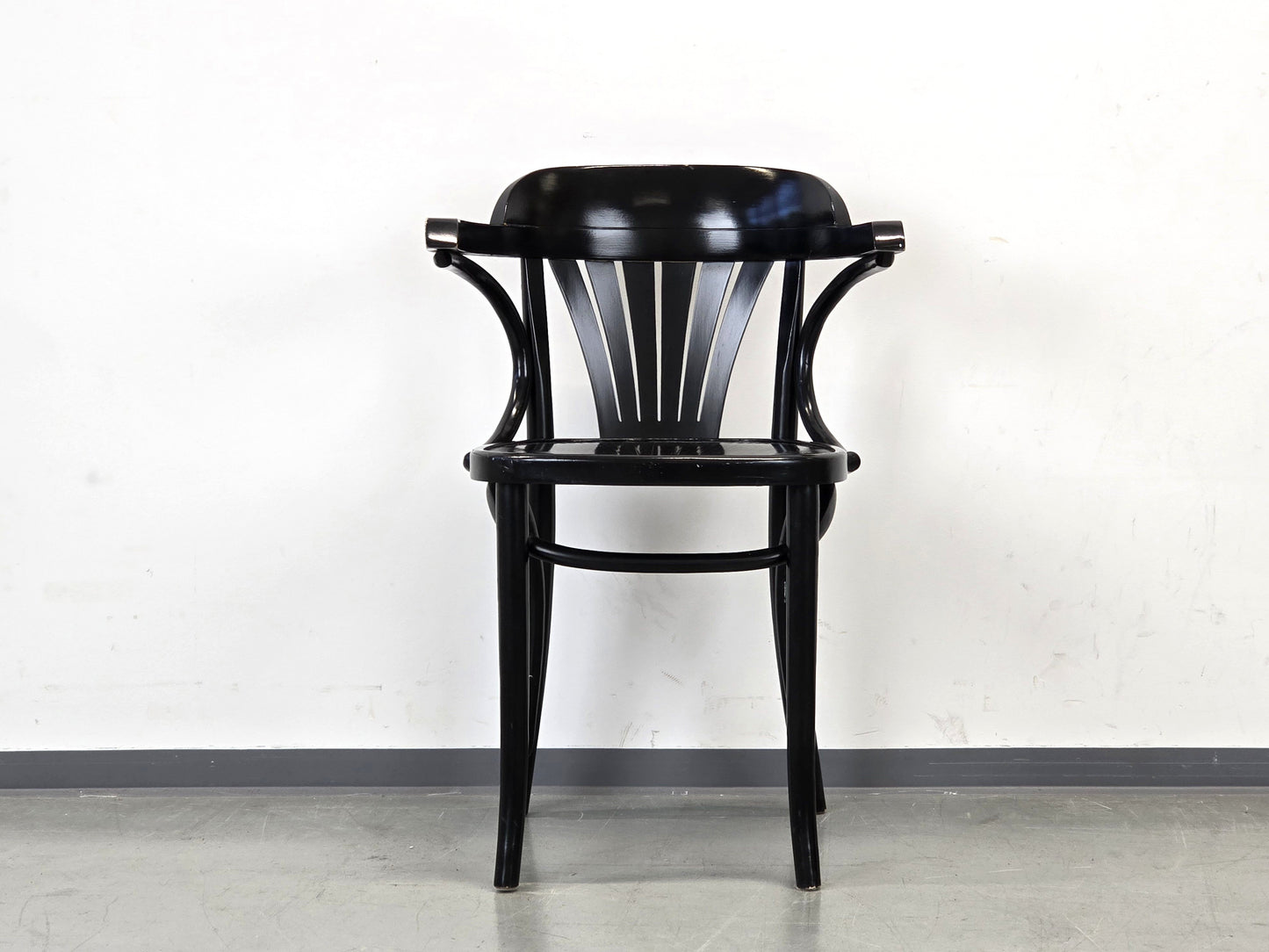 BUGHOLZ ARMLEHNSTUHL Thonet-Stil Vintage Mid Century Fächerstuhl Radomsko 60s