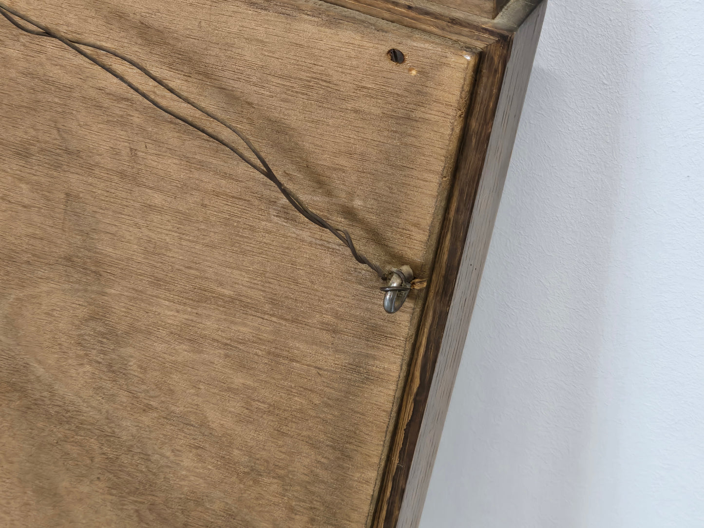 CHIPPENDALE SPIEGEL Wandspiegel Trapezholz Vintage 60er Jahre Wanddeko