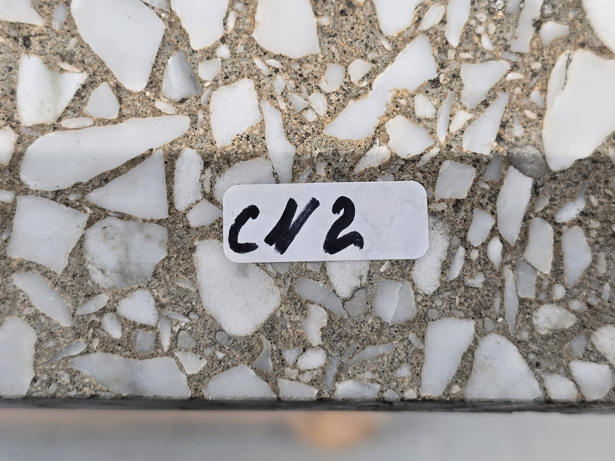 ART DECO KOMMODE Terrazzo Maserbirke Vintage Anrichte 30er Antik