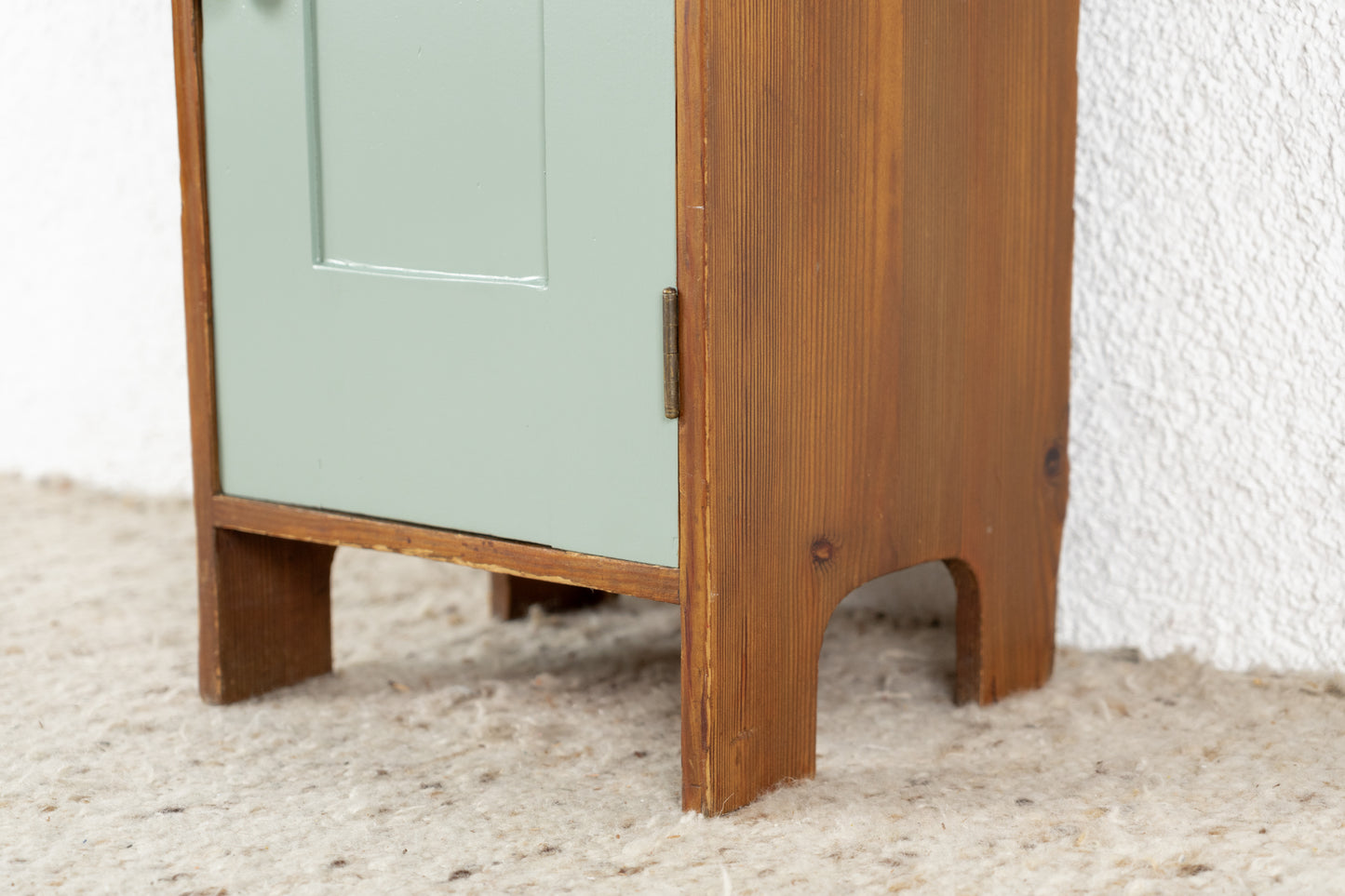 Vintage Nachttisch Kommode Holz Antik Ablage