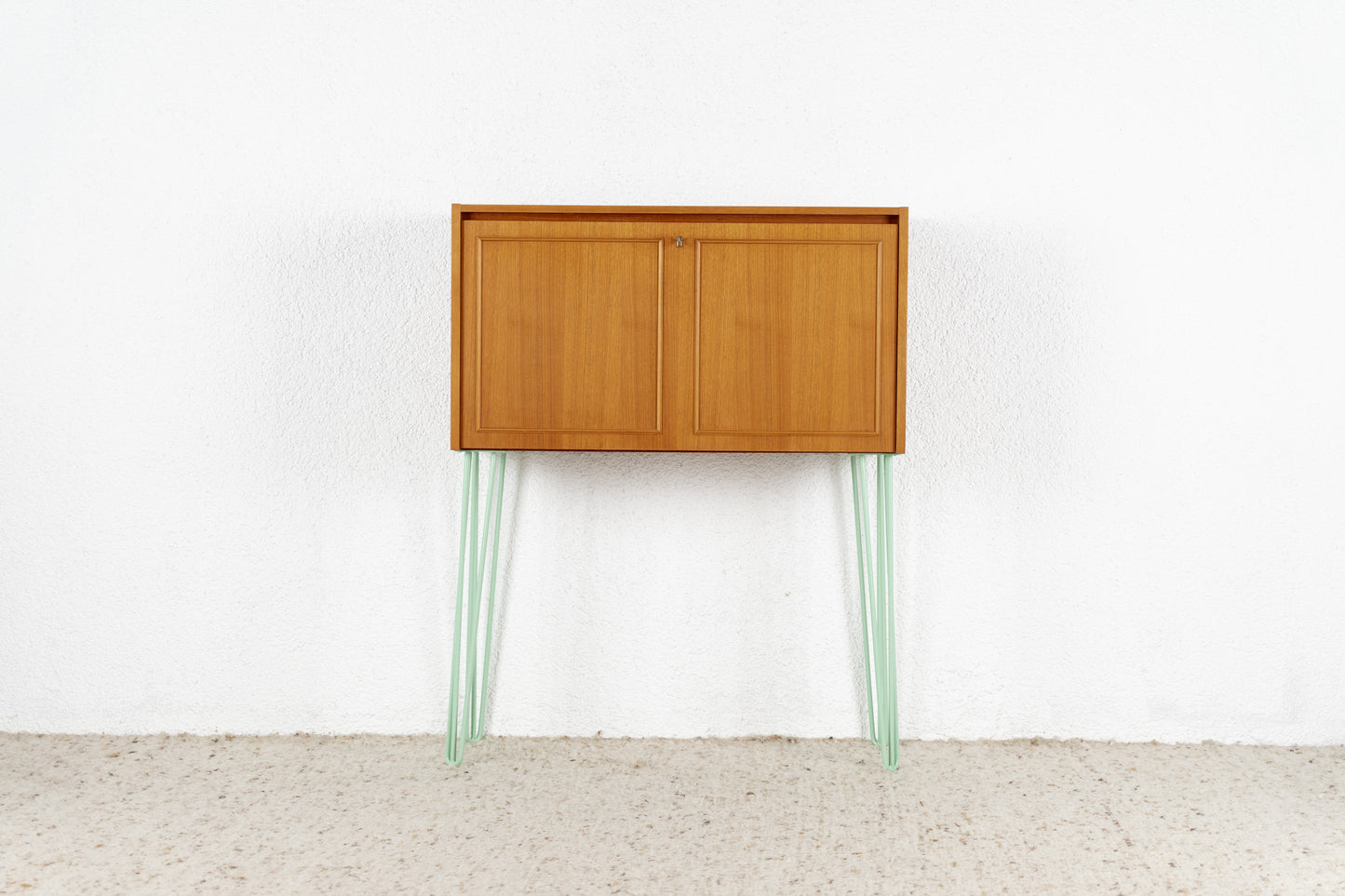 Sekretär Kommode Vintage Holz Nuss TEPE