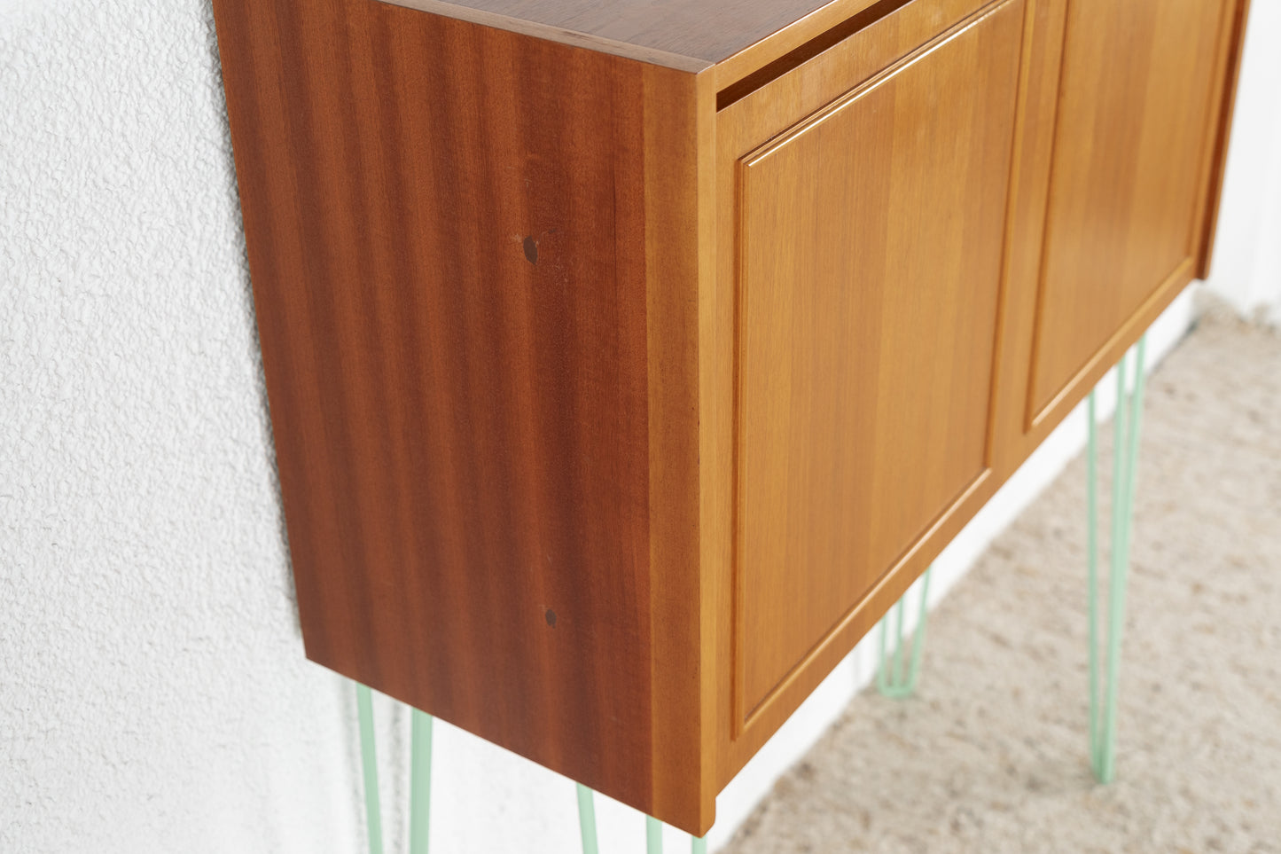 Sekretär Kommode Vintage Holz Nuss TEPE