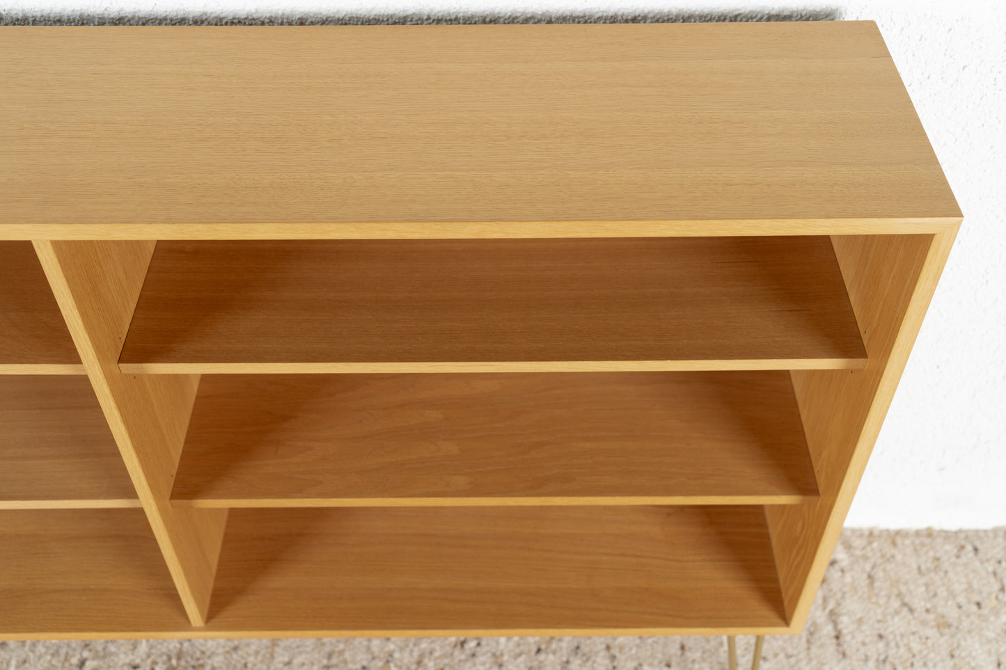 Vintage Regal Schrank Bücherregal Holz Eiche WK Möbel Sideboard