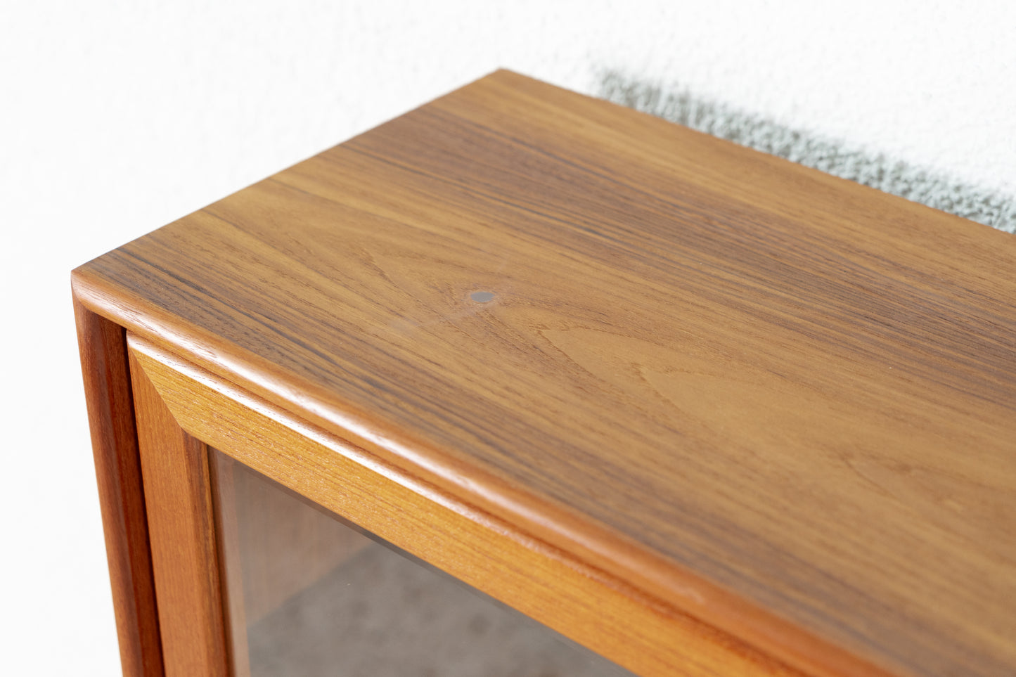 Mid Century Vitrine Schrank Holz Teak RT Möbel Heinrich Riesenplatt